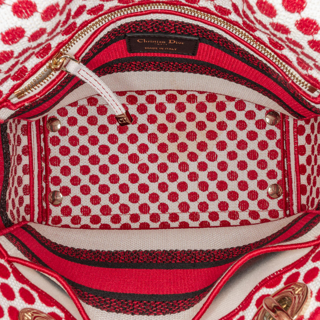Dior Medium Canvas DiorAmour Dots Lady D Lite