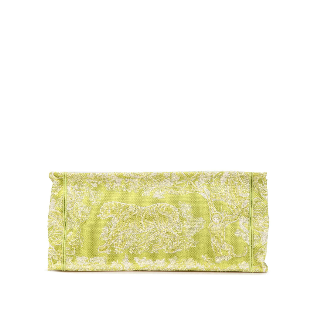 Dior Medium Canvas Embroidered Dioriviera Toile De Jouy Book Tote