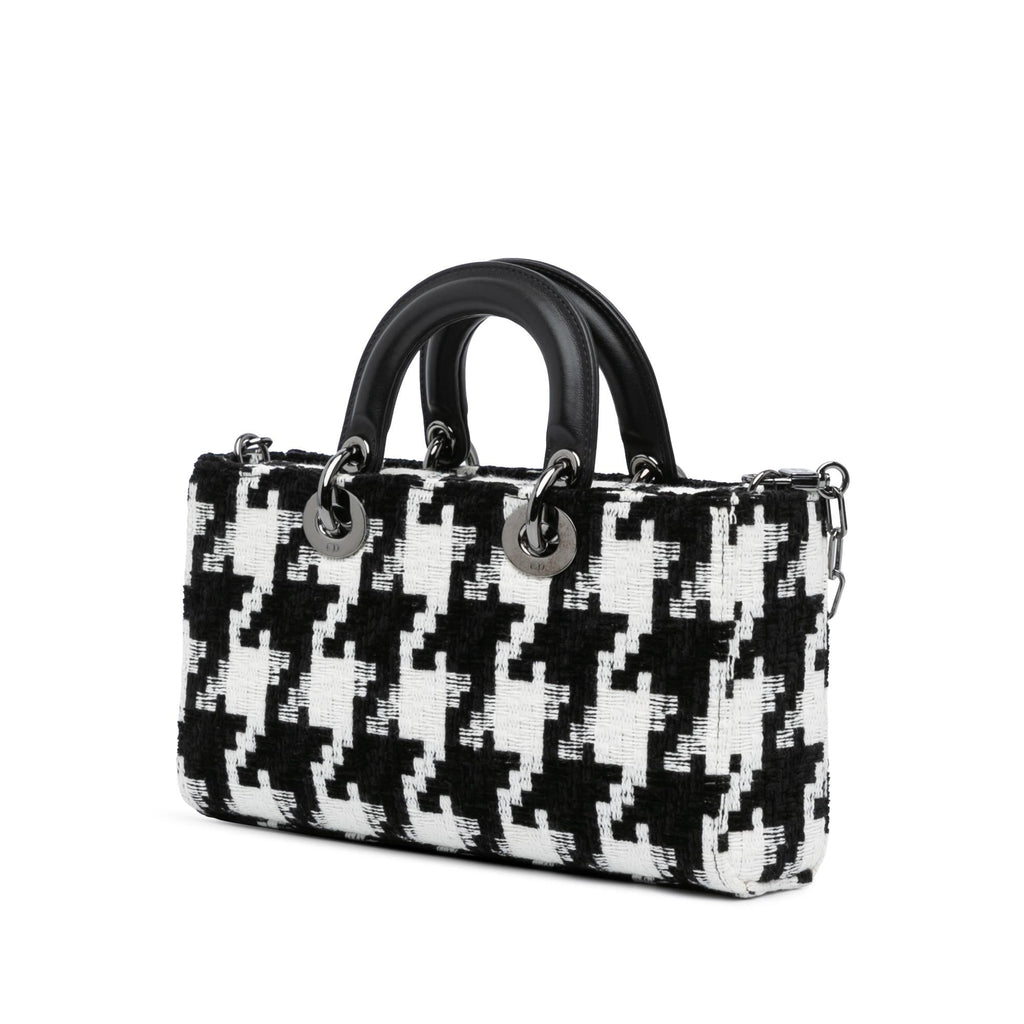 Dior Medium Canvas Macro Houndstooth Lady D Joy