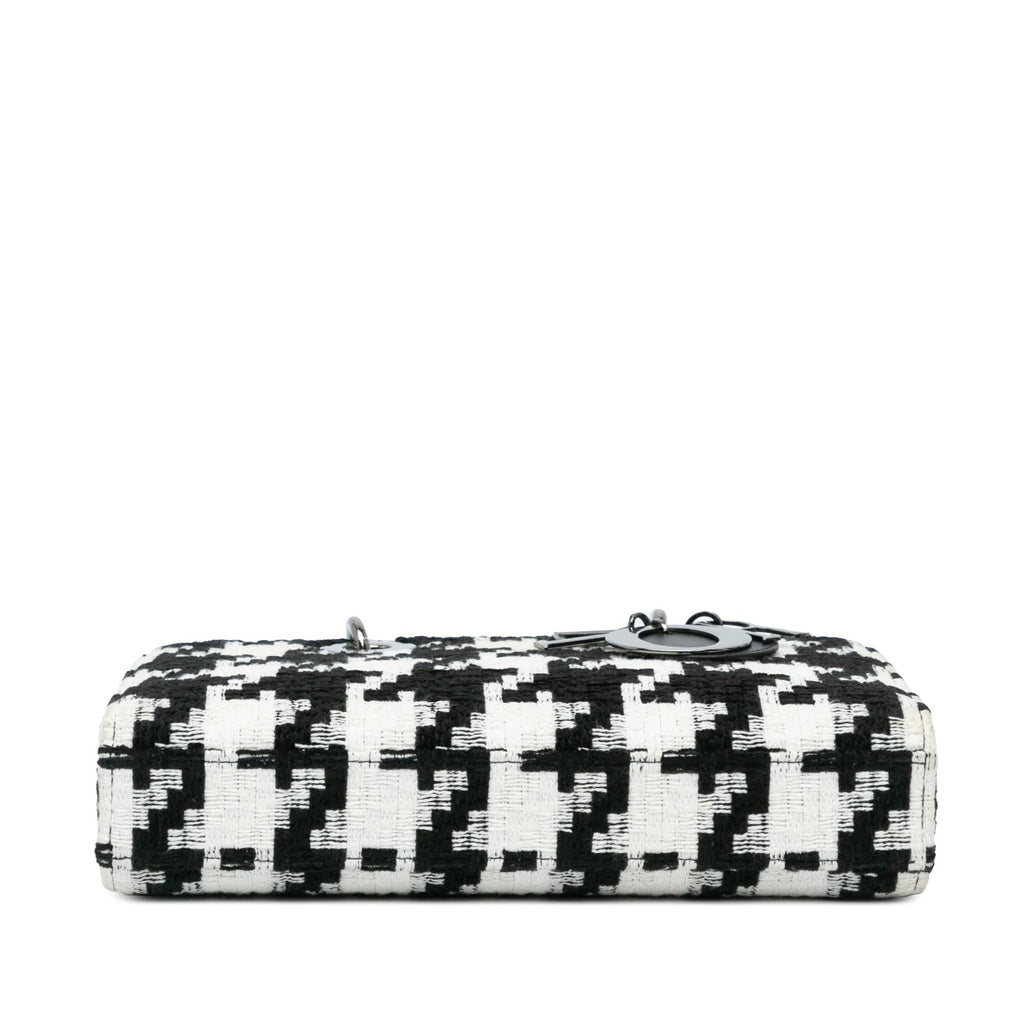 Dior Medium Canvas Macro Houndstooth Lady D Joy