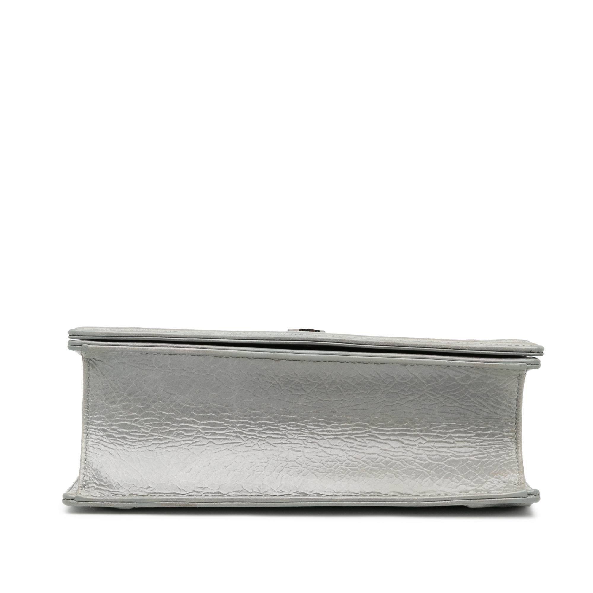 Dior Medium Crackled Deerskin Diorama Flap (SHG-EIyaB5)
