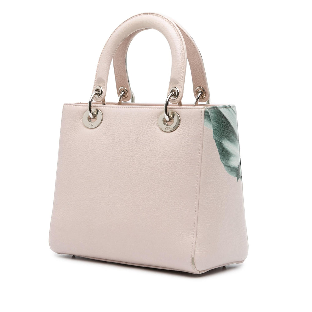 Dior Medium Deerskin Floral Printed Lady Dior