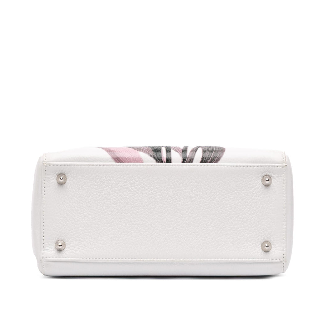 Dior Medium Deerskin Floral Printed Lady Dior