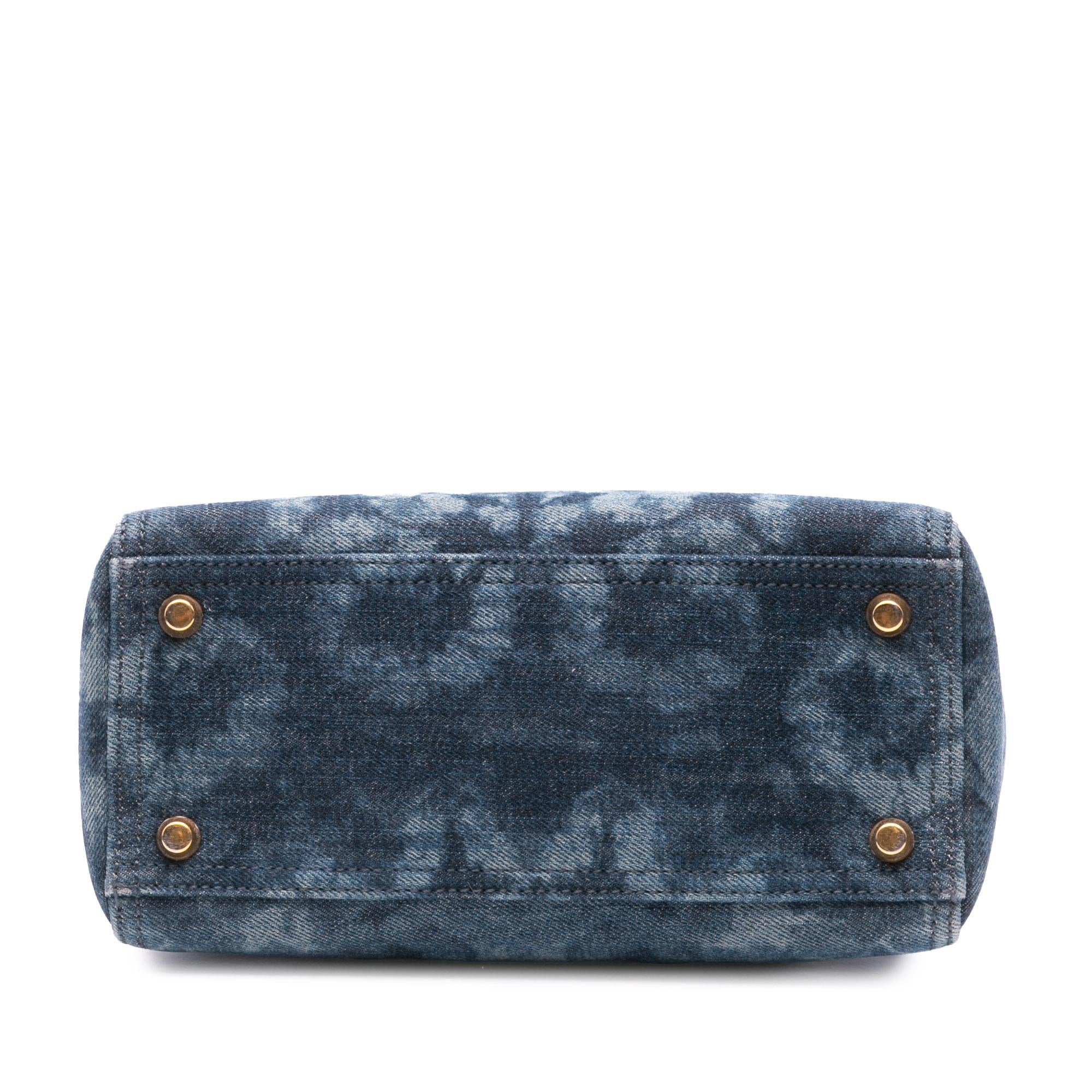 Dior Medium Denim KaleiDiorscopic Lady Dior