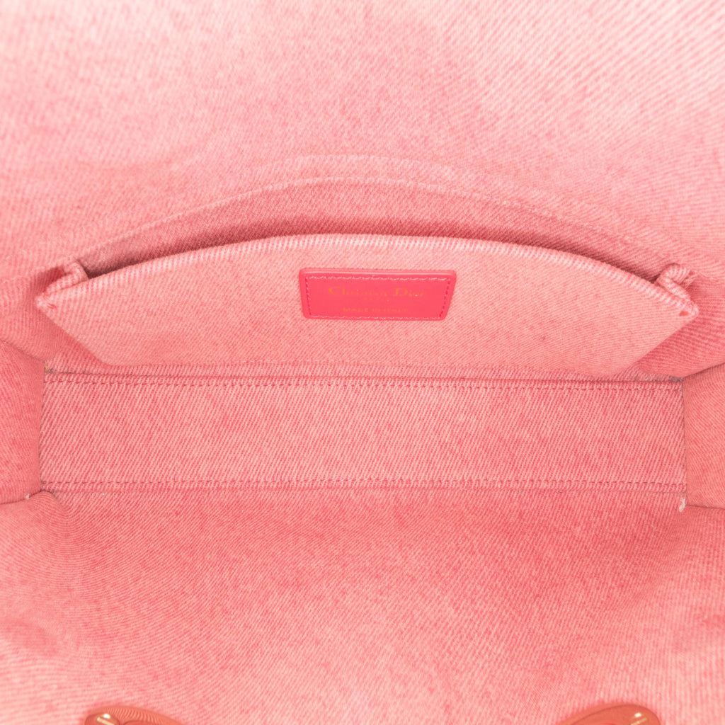 Dior Medium Denim Macrocannage Lady D Joy (SHG-Xs8HYW)