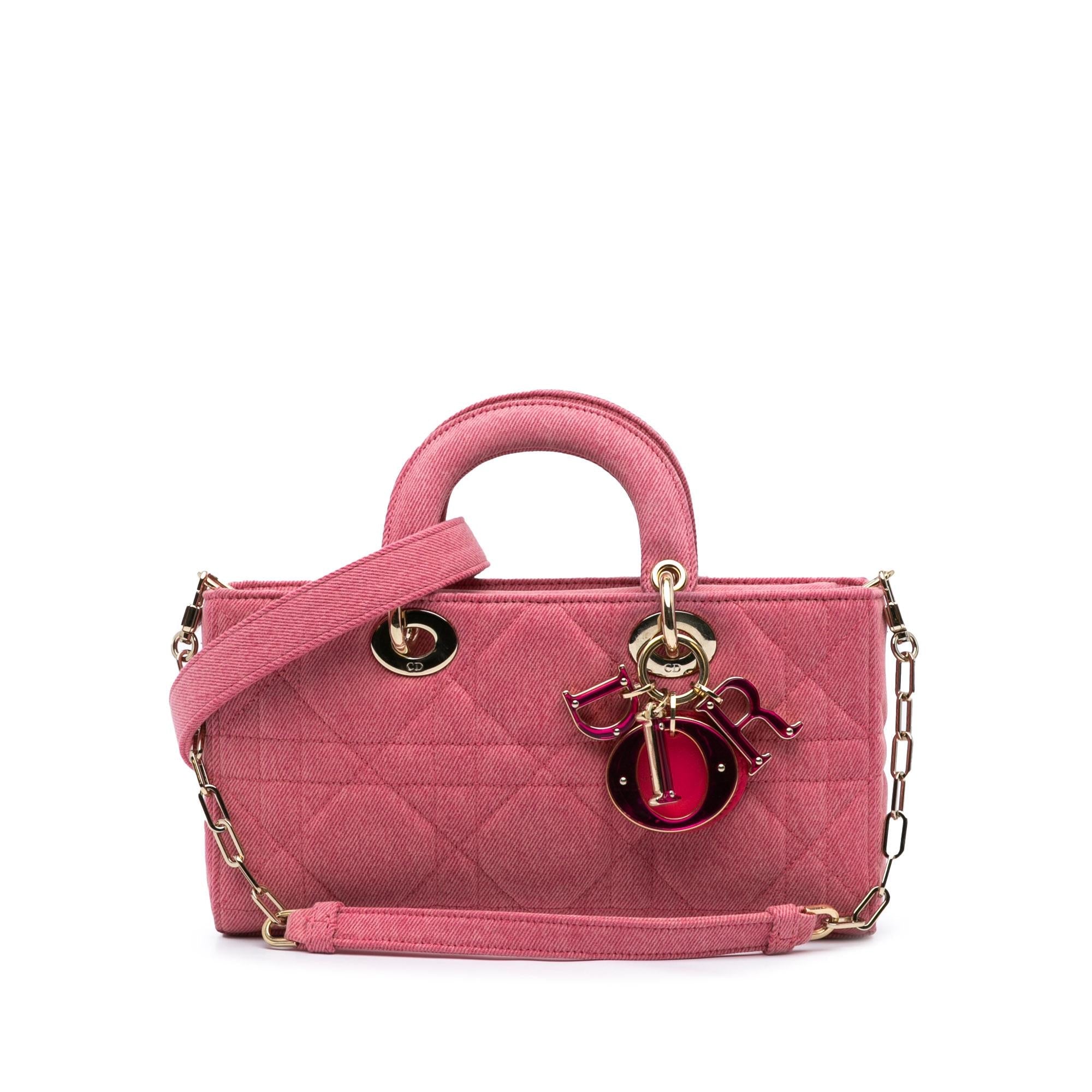 Dior Medium Denim Macrocannage Lady D Joy