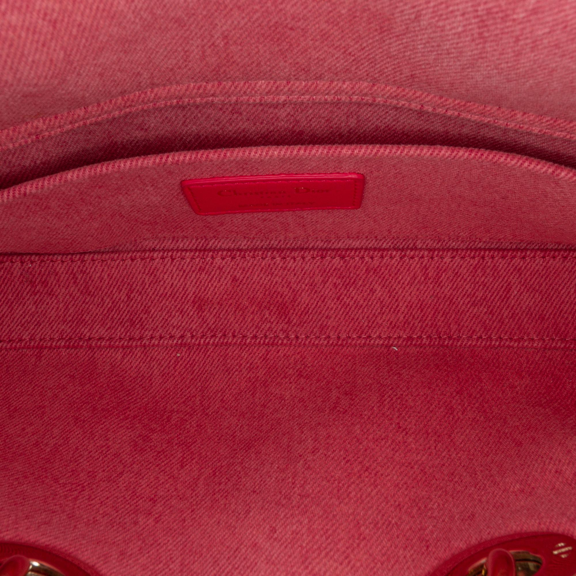 Dior Medium Denim Macrocannage Lady D Joy