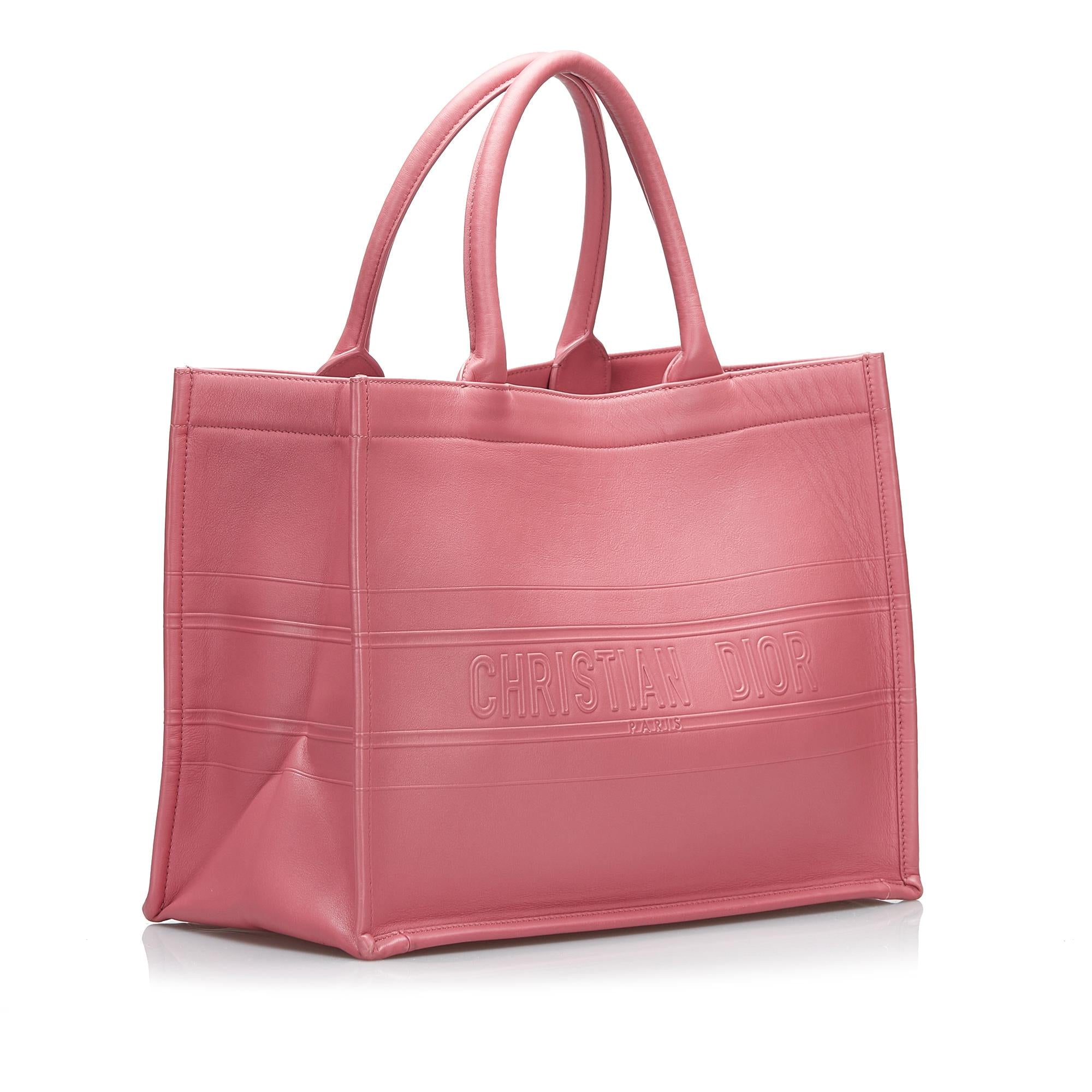 Dior Medium Embossed Book Tote (SHG-b9E8ys)