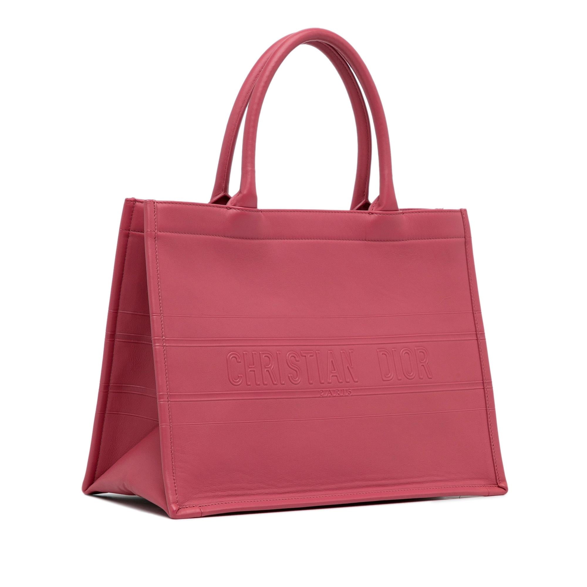 Dior Medium Embossed Book Tote