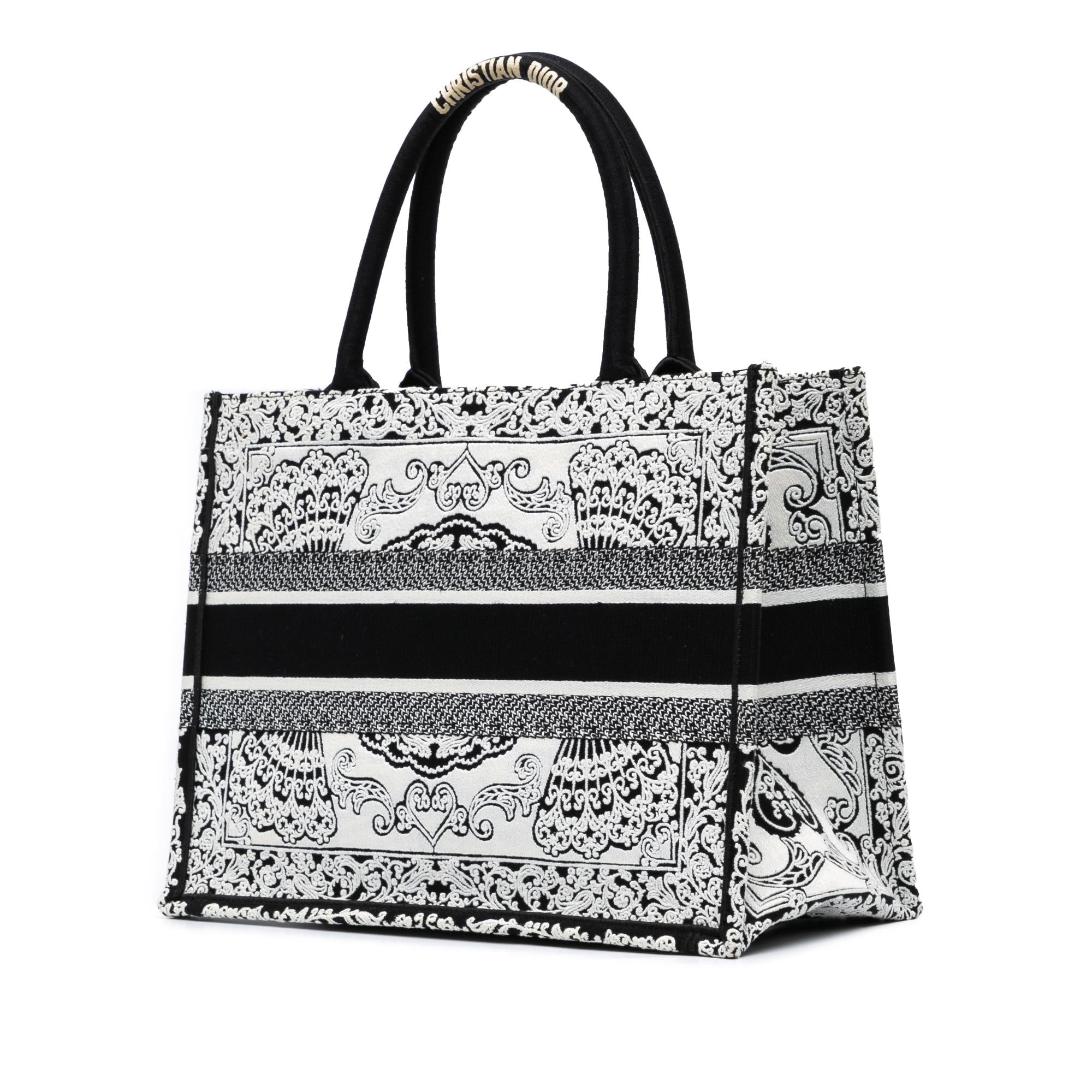 Dior Medium Embroidered Book Tote