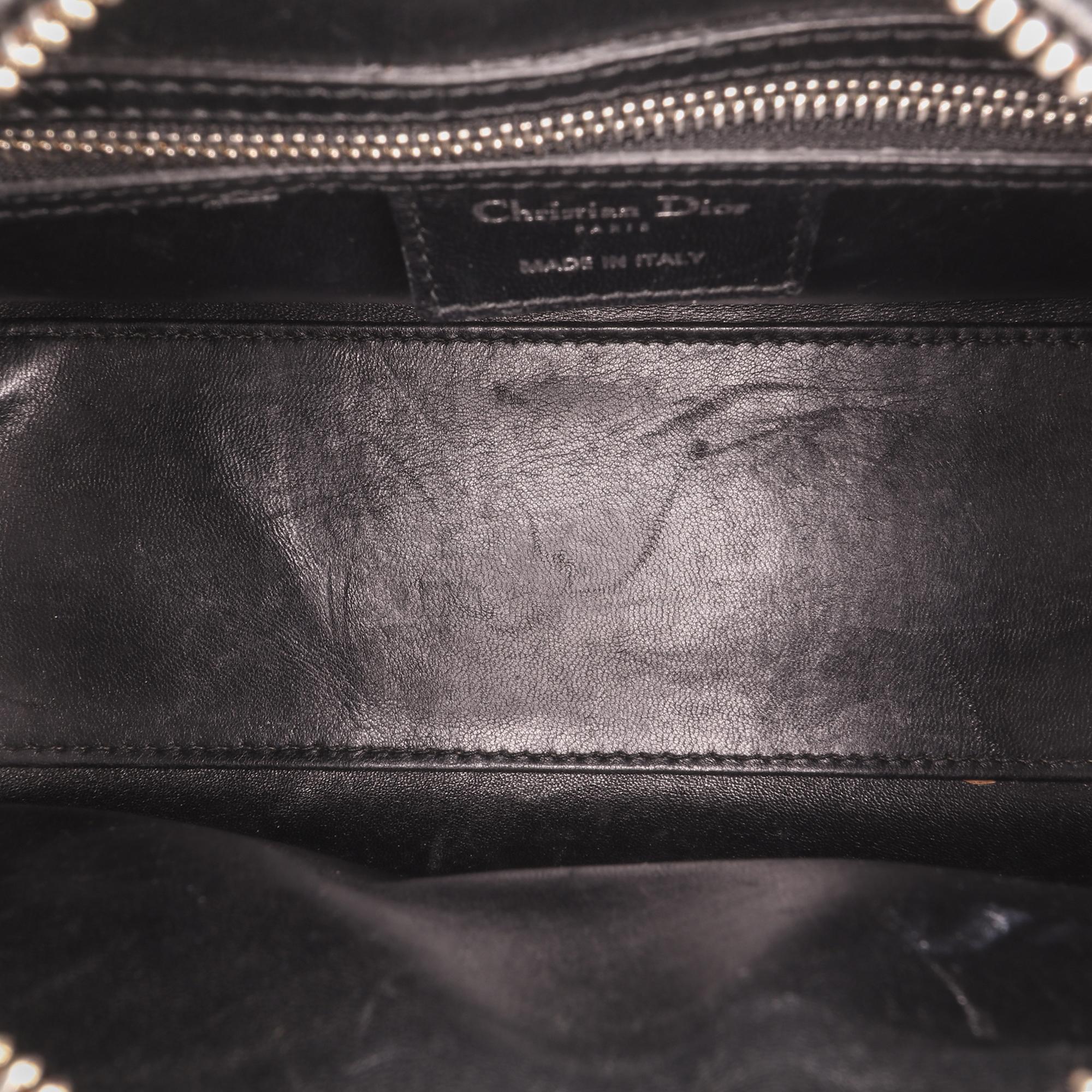 Dior Medium Fabric Lame Lady Dior