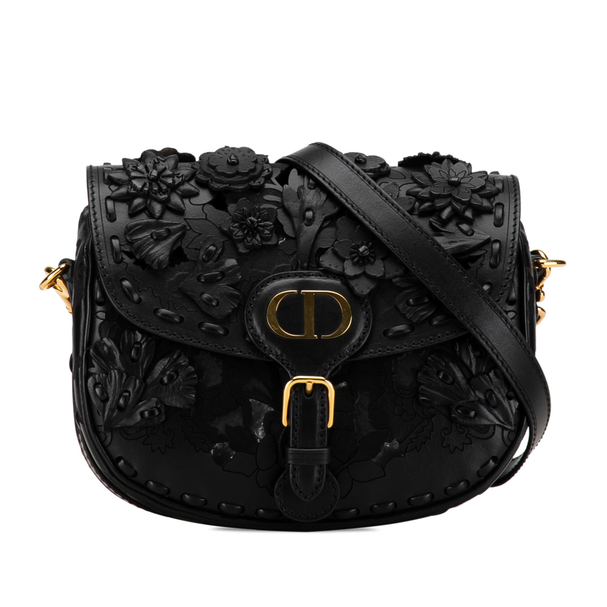 Dior Medium Floral Applique Bobby (SHG-ZAcP9l)