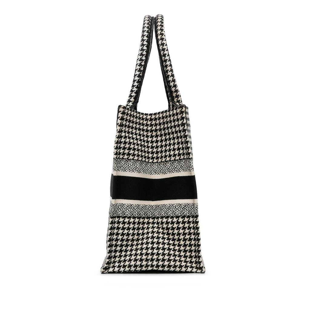 Dior Medium Houndstooth Book Tote