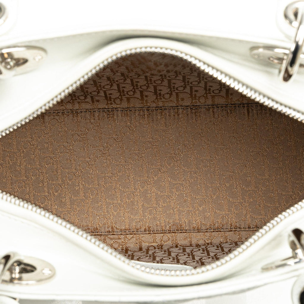 Dior Medium Lambskin Cannage Lady Dior