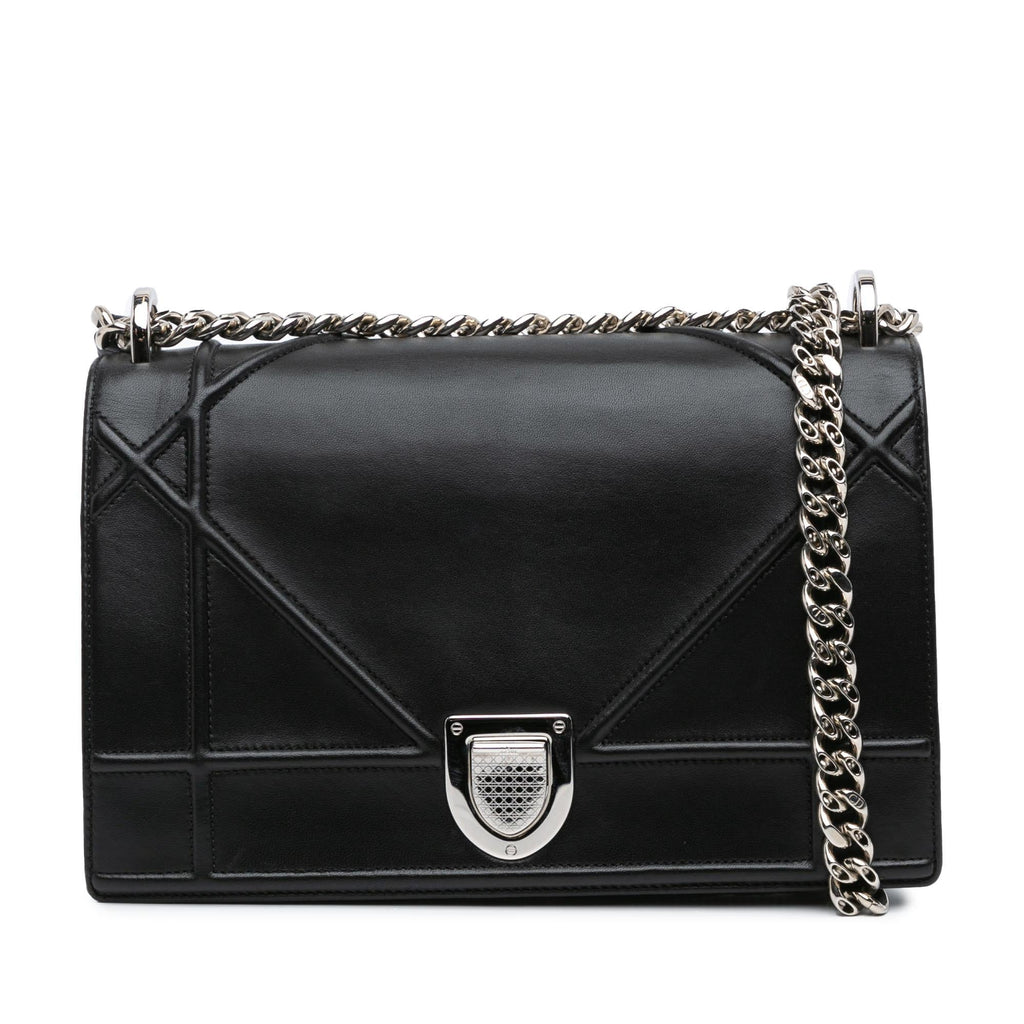 Dior Medium Lambskin Diorama Flap