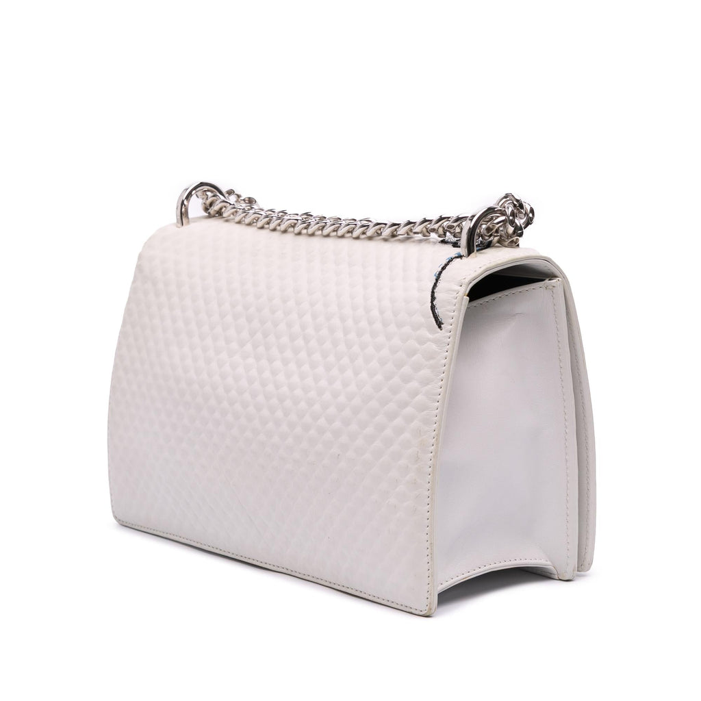 Dior Medium Lambskin Embroidered Diorama Flap