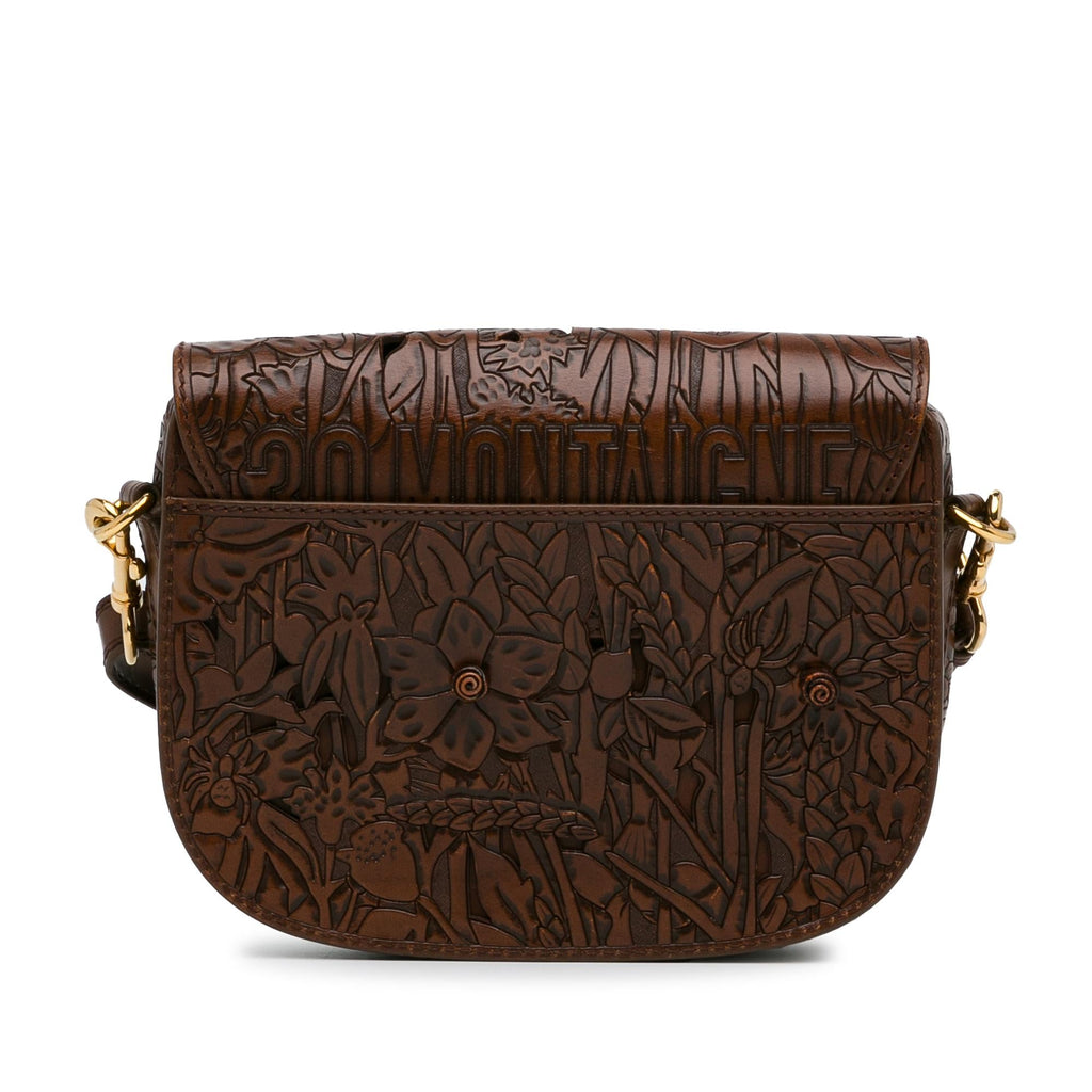 Dior Medium Laser Cut Floral Bobby (SHG-WuA4PN)
