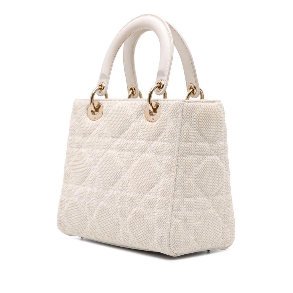 Dior Medium Mesh Cannage Lady Dior