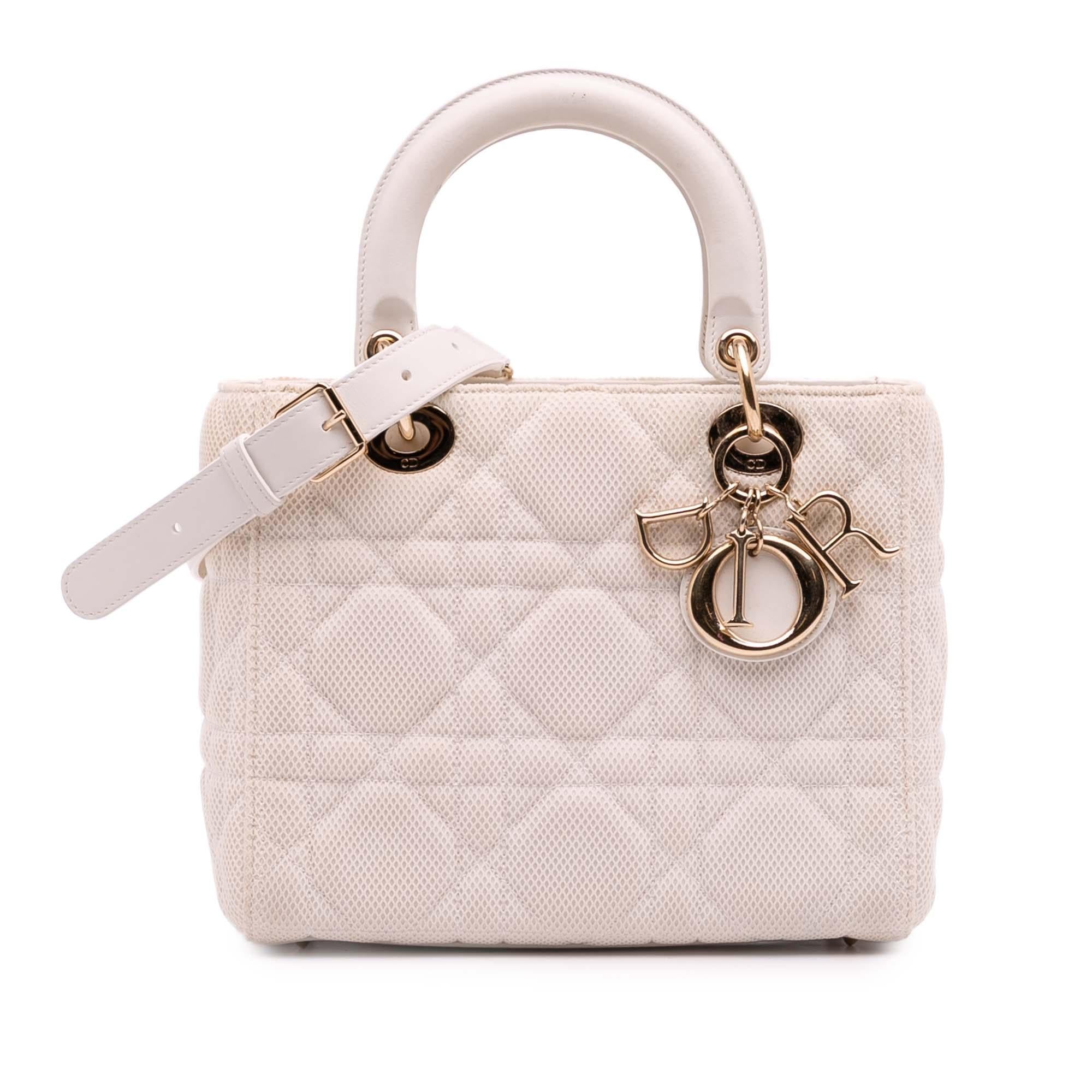 Dior Medium Mesh Cannage Lady Dior