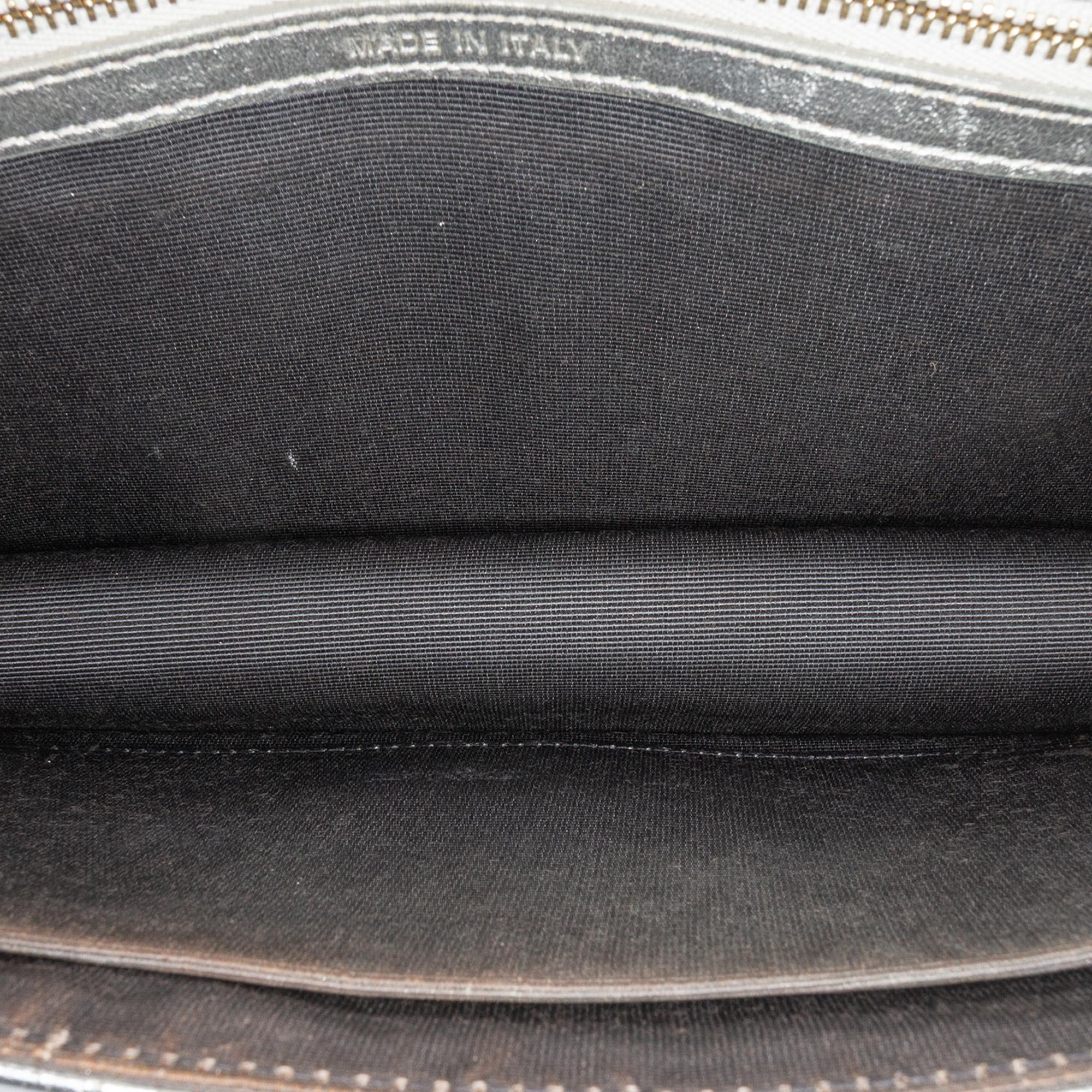 Dior Medium Metallic Ceramic Effect Deerskin Diorama Flap