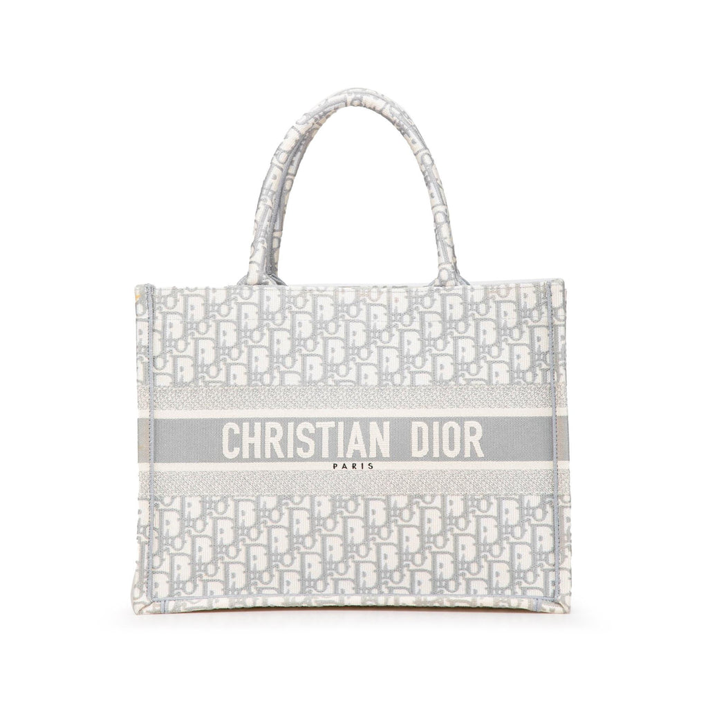 Dior Medium Oblique Canvas Book Tote