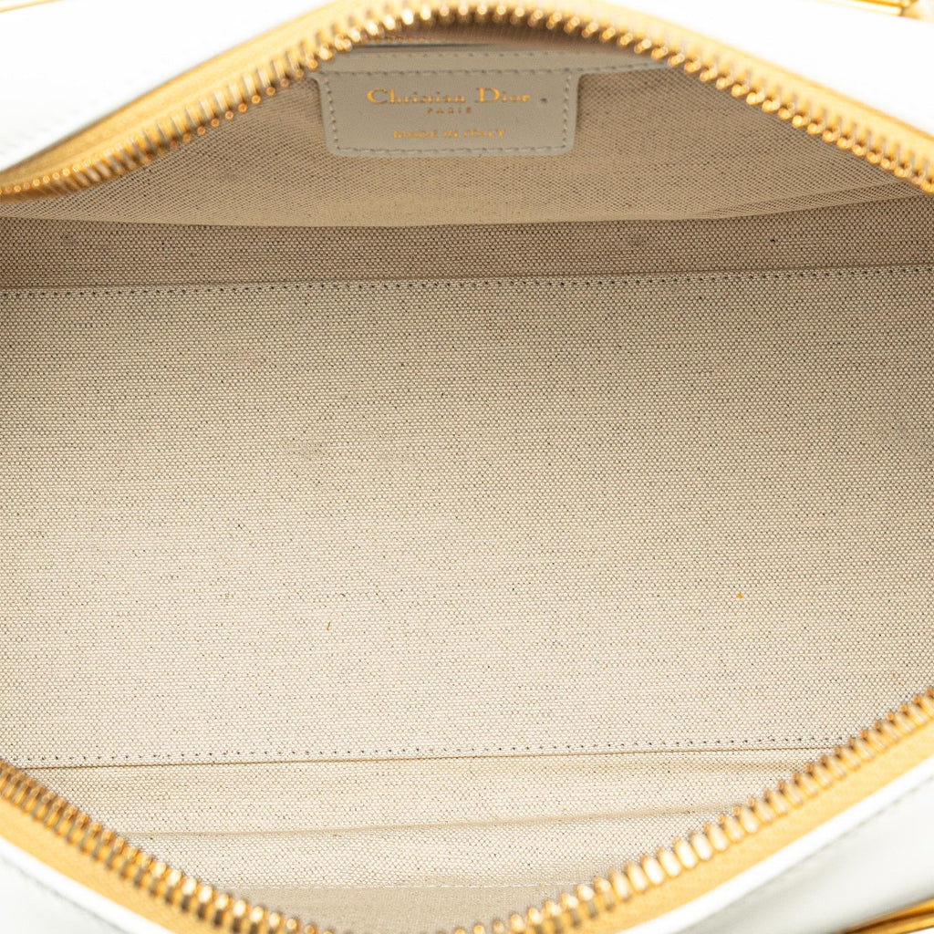 Dior Medium Padded Etoile Leather Vibe Zip Bowling Bag