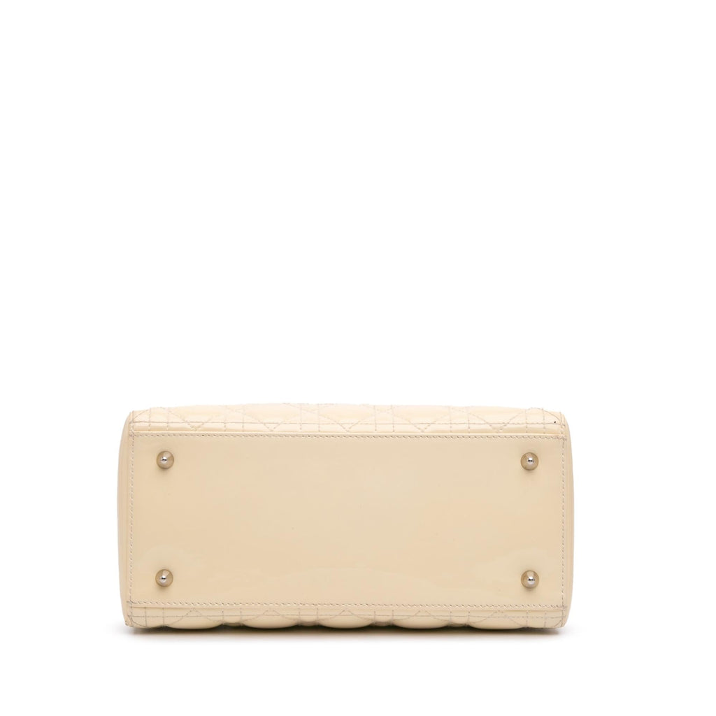 Dior Medium Patent Cannage Lady Dior