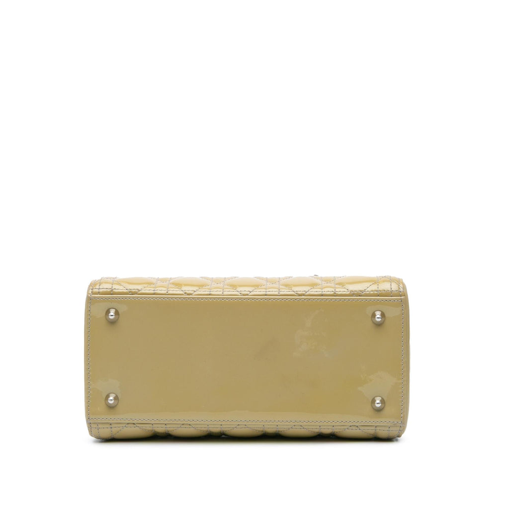 Dior Medium Patent Cannage Lady Dior