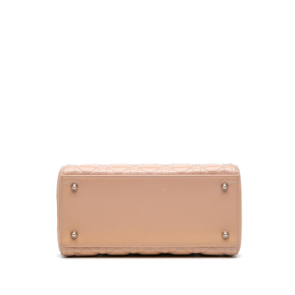 Dior Medium Patent Cannage Lady Dior