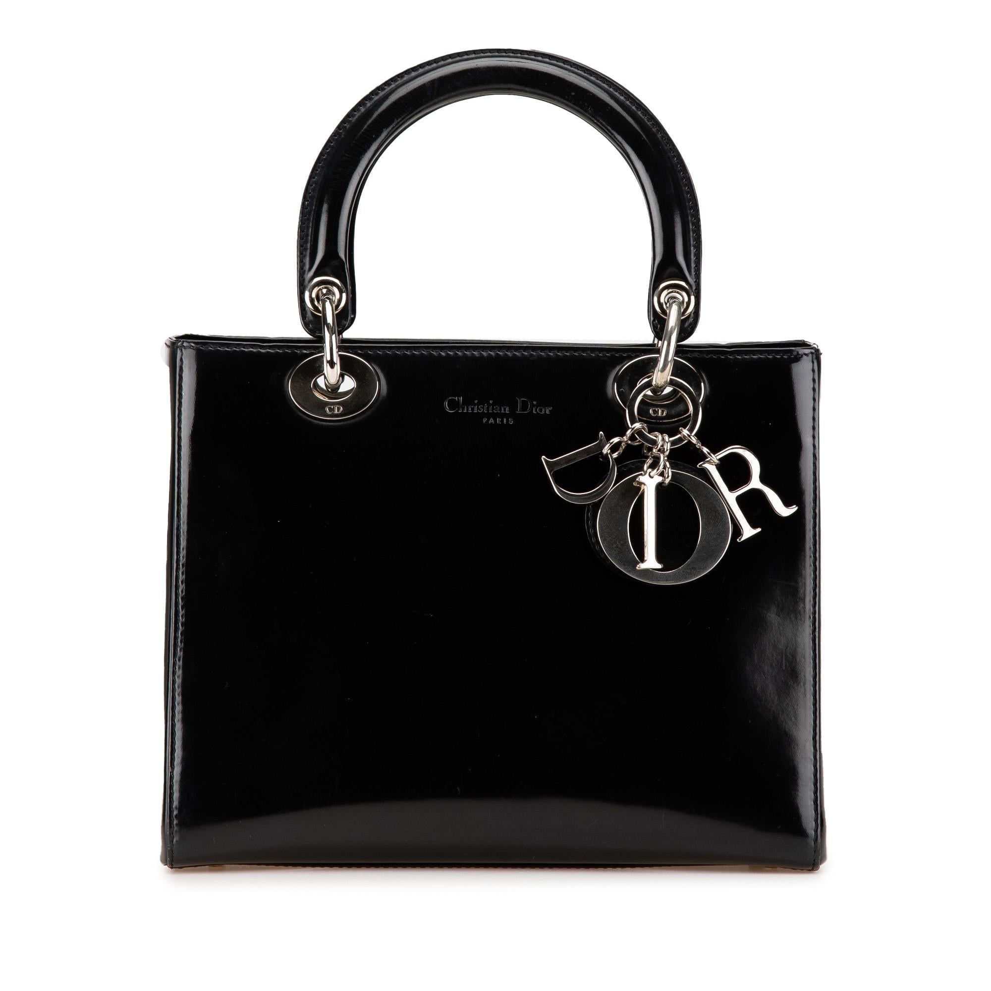 Dior Medium Patent Lady Dior