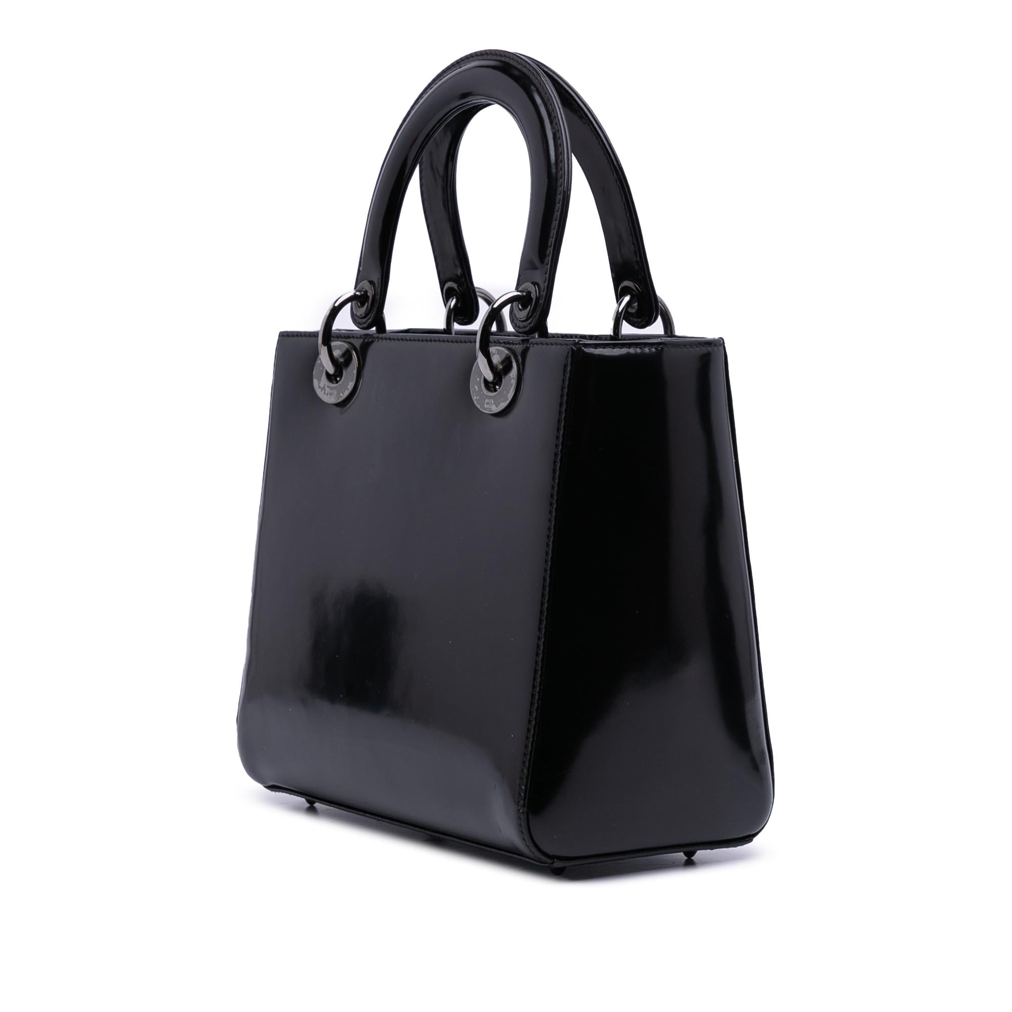 Dior Medium Patent Lady Dior