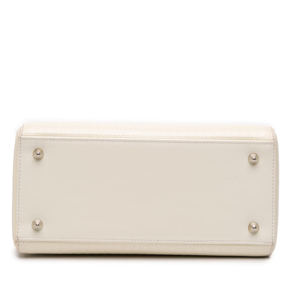 Dior Medium Patent Microcannage Lady Dior