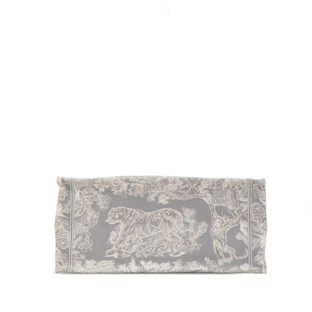 Dior Medium Toile de Jouy Reverse Embroidered Book Tote