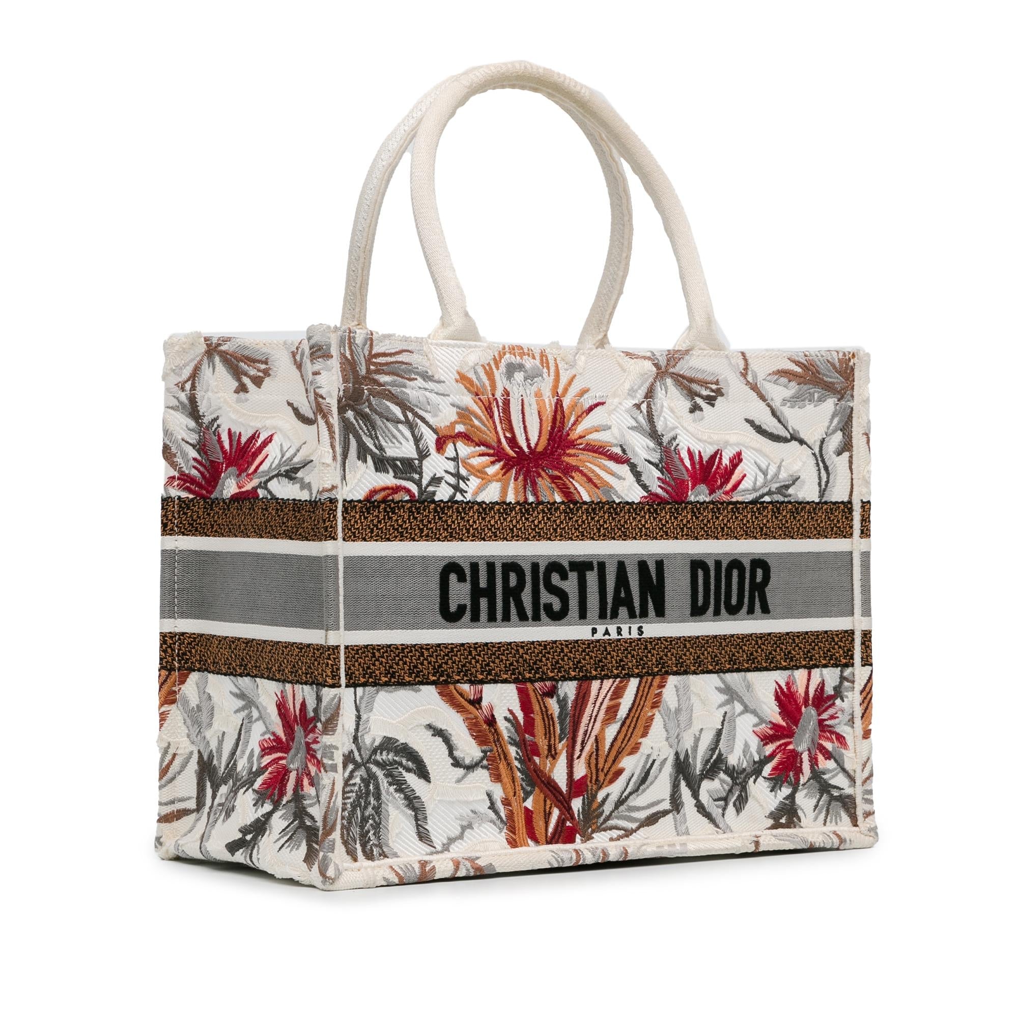 Dior Medium Toile de Jouy Tropicalia Book Tote