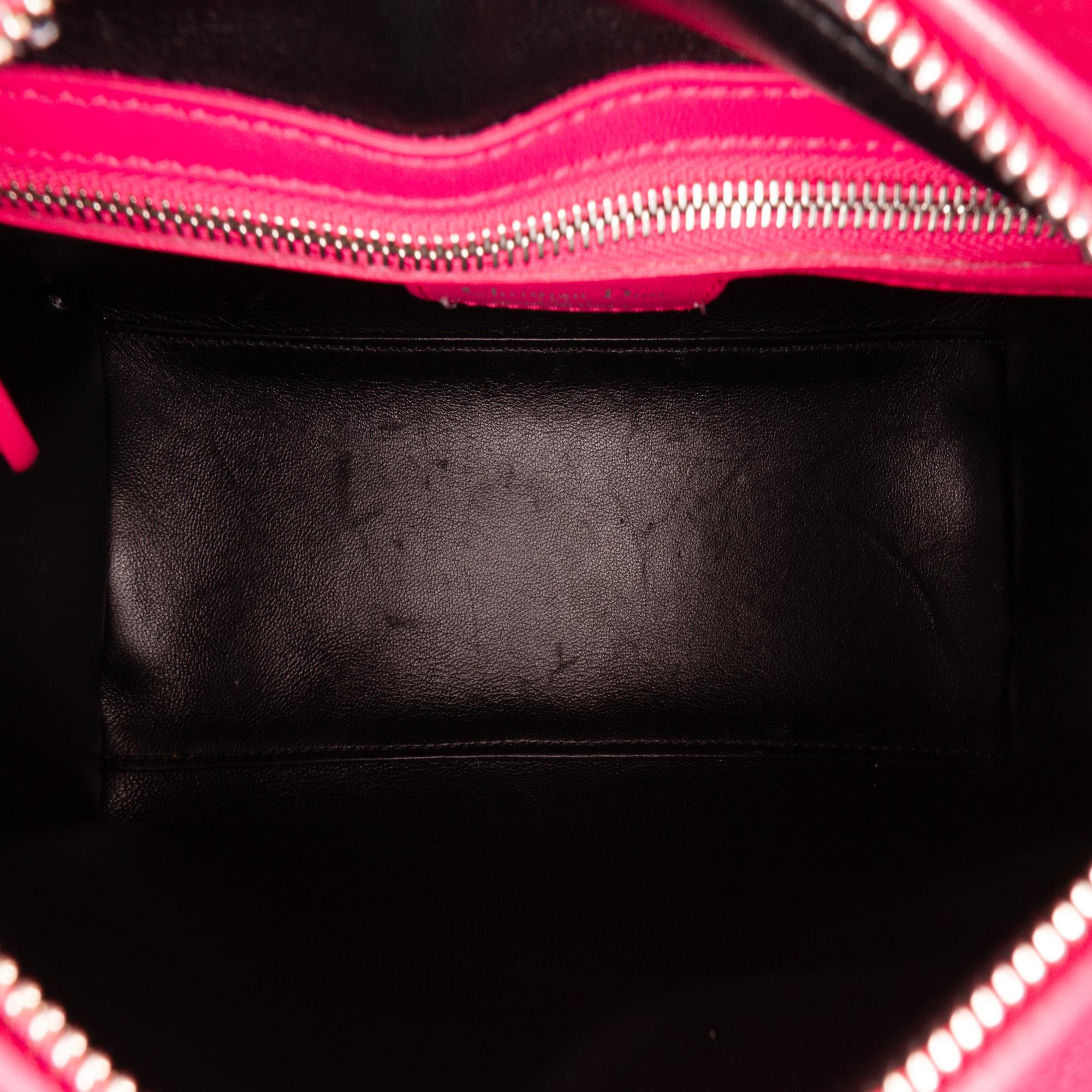 Dior Medium Tricolor Lambskin Cannage Lady Dior