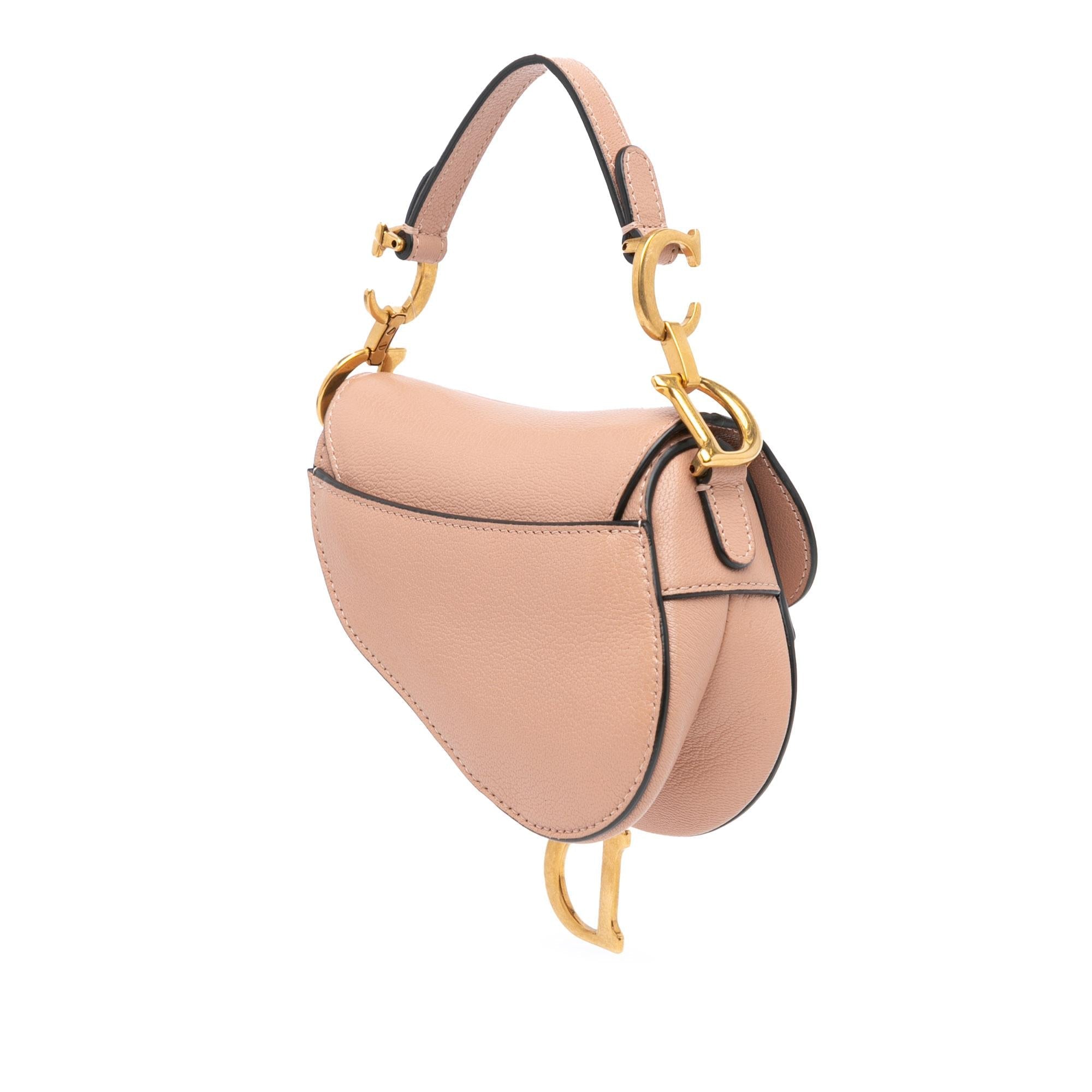 Dior Micro Goatskin Saddle