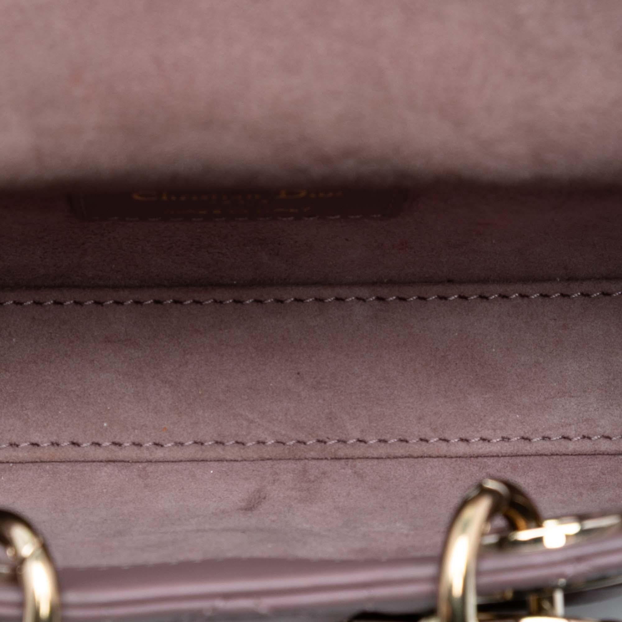 Dior Micro Lambskin Cannage Lady D Joy