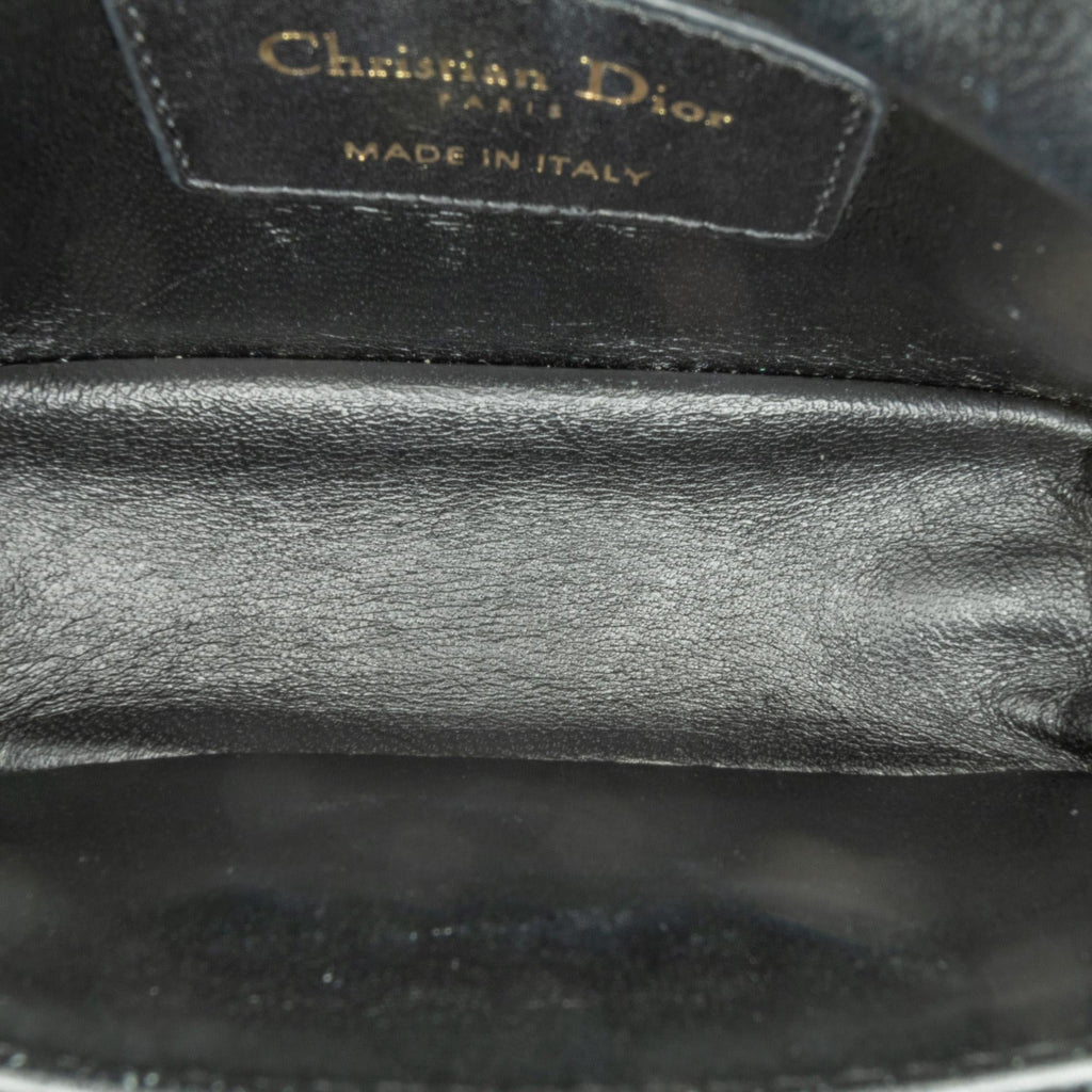 Dior Micro Supple Calfskin Cannage Caro Bag (SHG-5y6FE7)