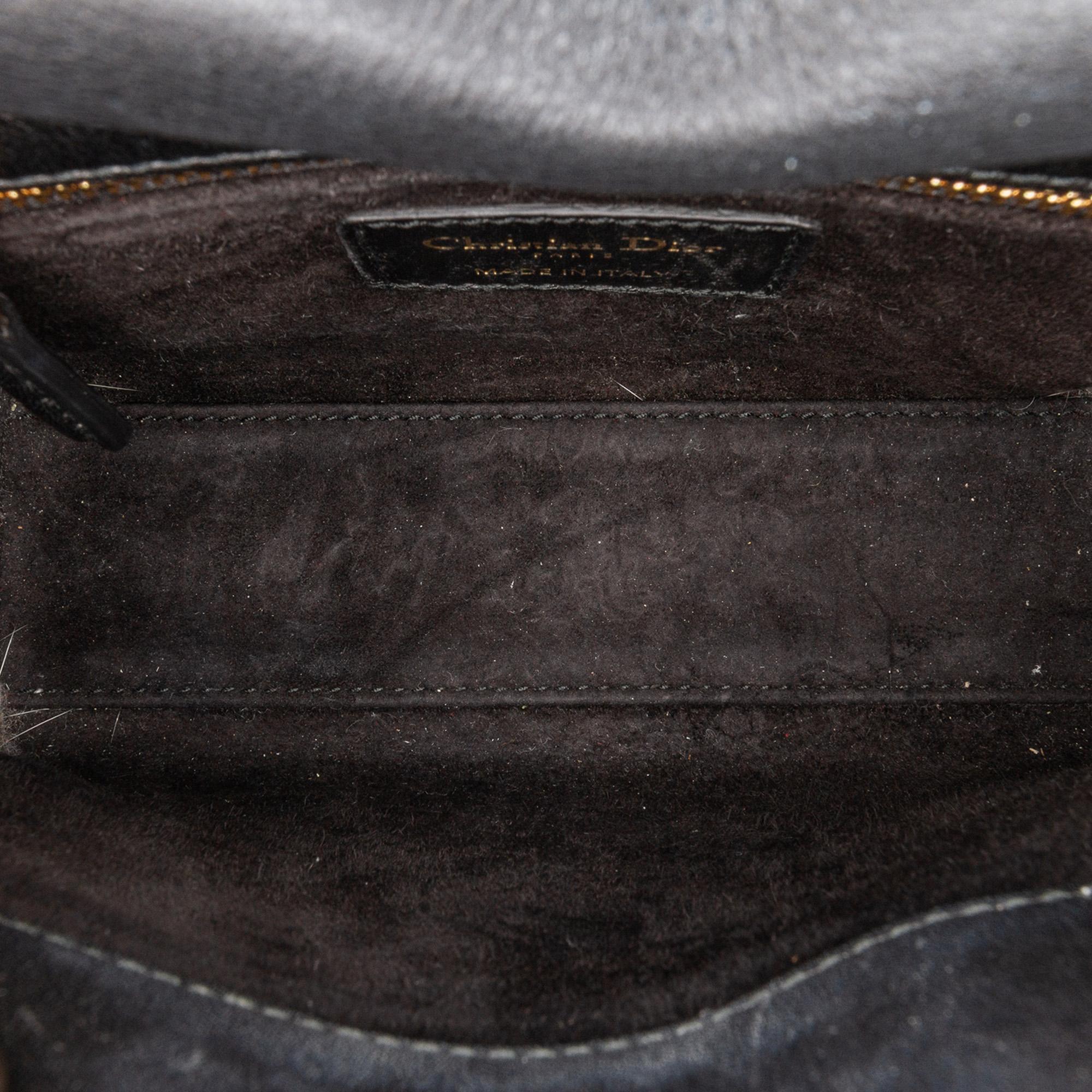 Dior Mini Calfskin Embellished Lady Dior