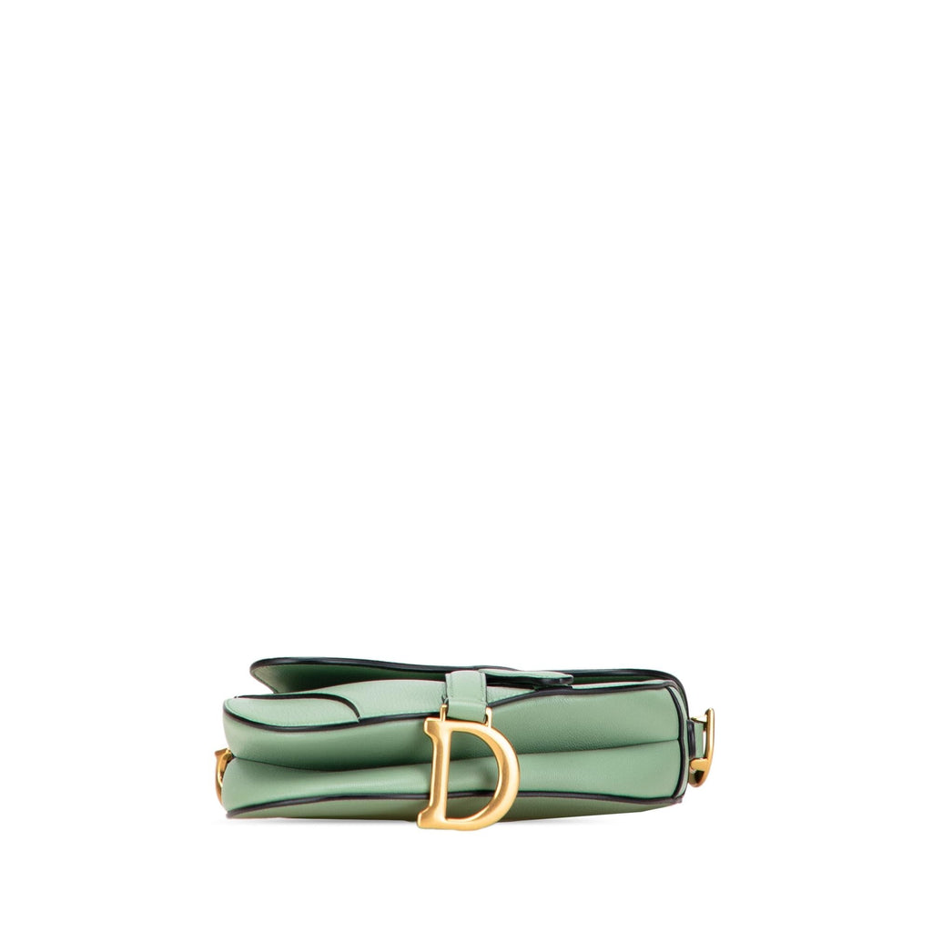 Dior Mini Calfskin Saddle Bag