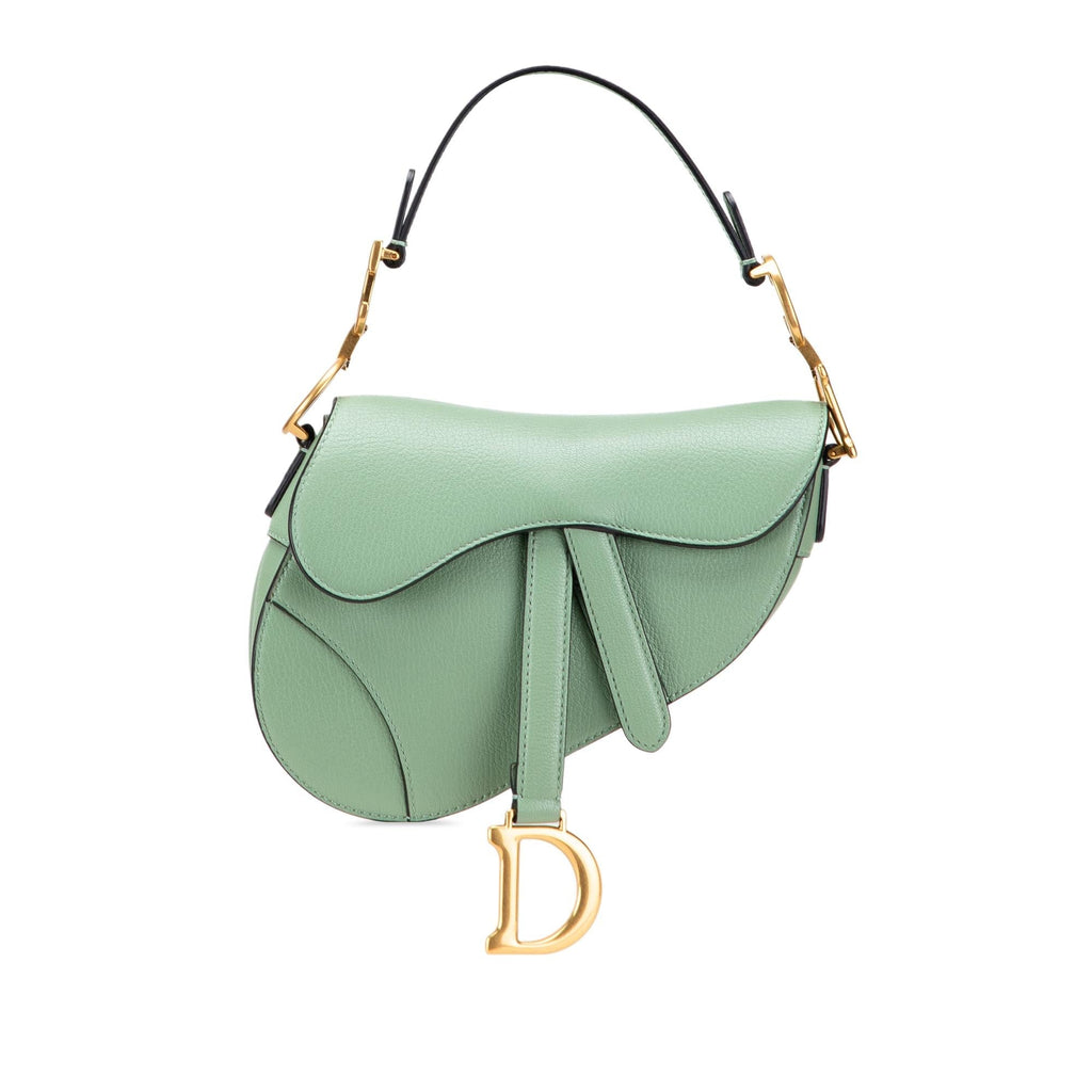 Dior Mini Calfskin Saddle Bag