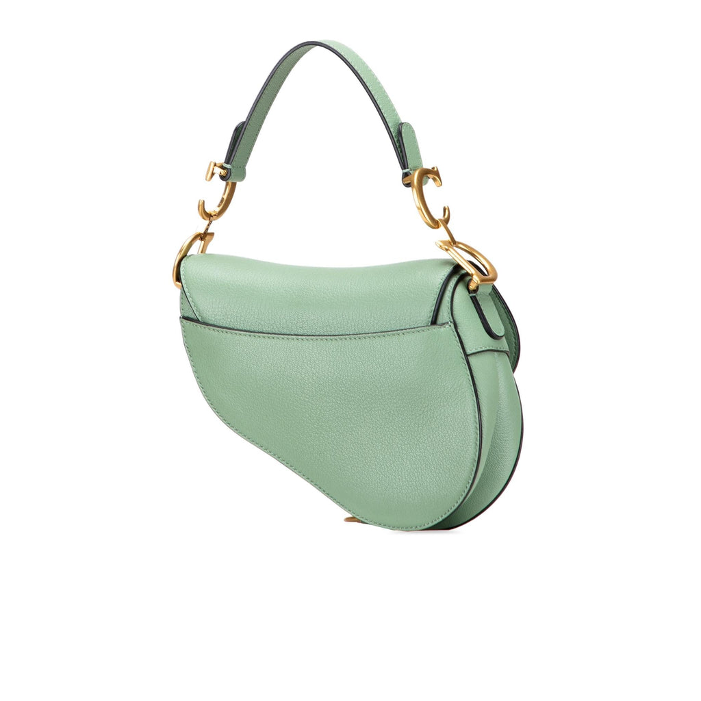 Dior Mini Calfskin Saddle Bag