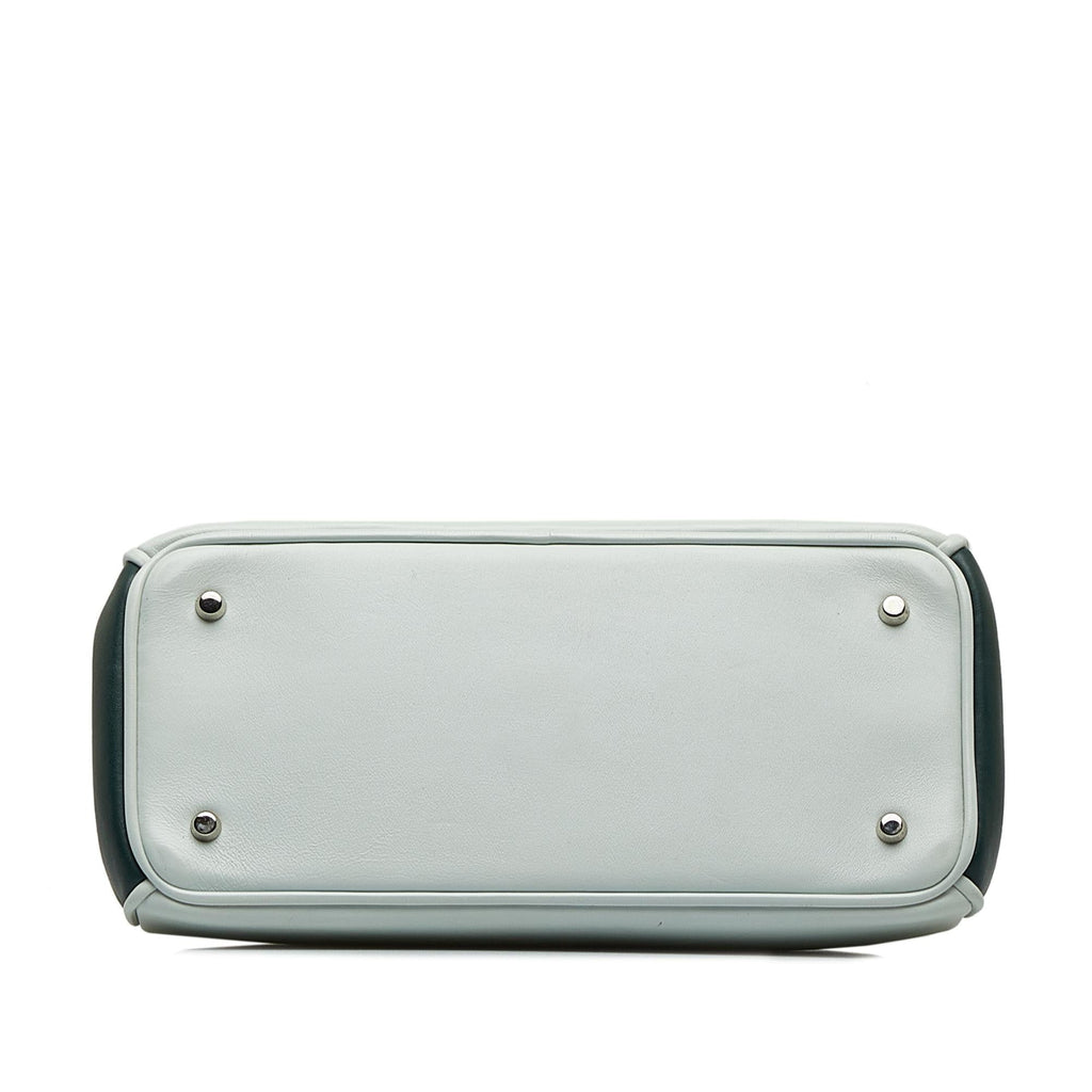Dior Mini Diorissimo Tricolor Satchel (SHG-iouJ75)