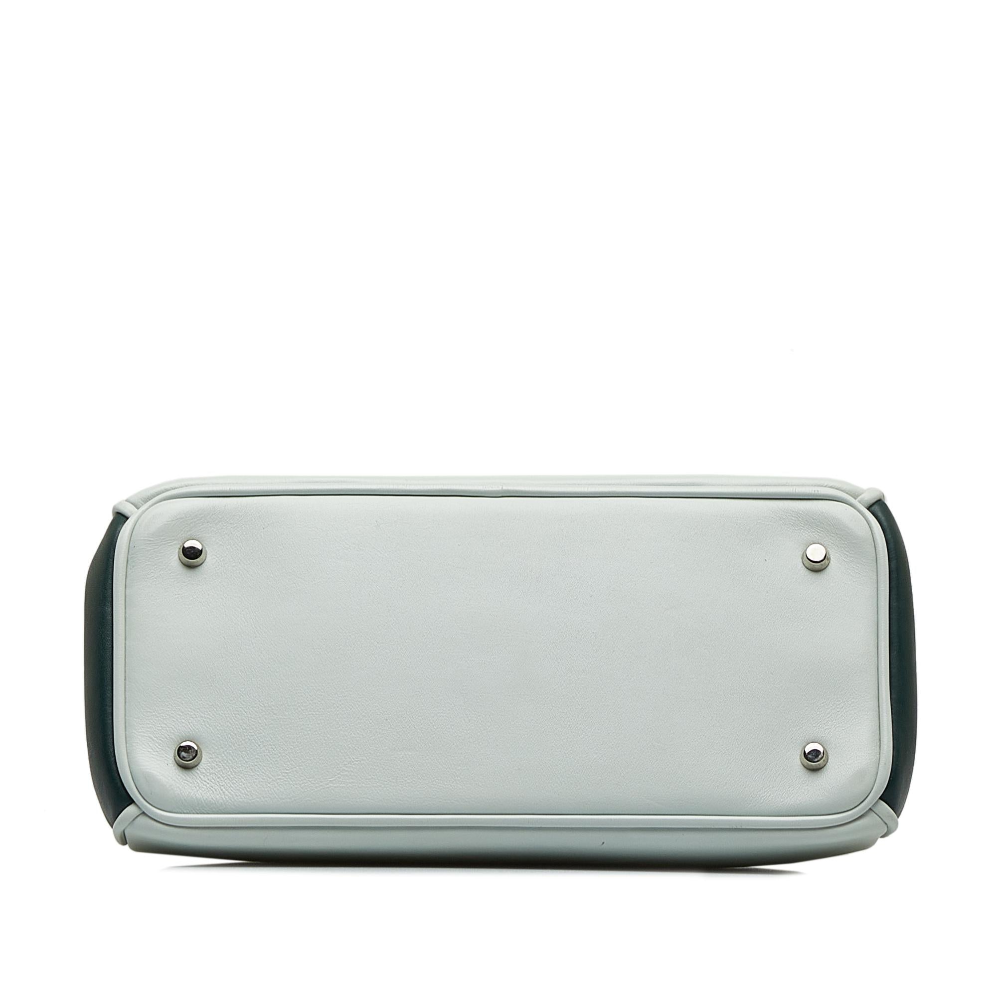 Dior Mini Diorissimo Tricolor Satchel (SHG-iouJ75)