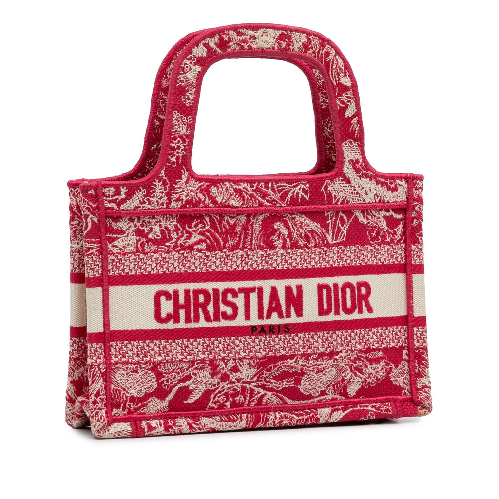 Dior Mini Embroidered Book Tote (SHG-Z9ojZZ)