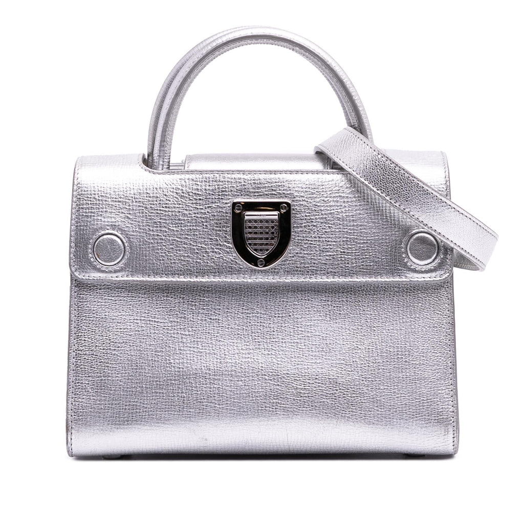 Dior Mini Grained Calfskin Diorever Satchel