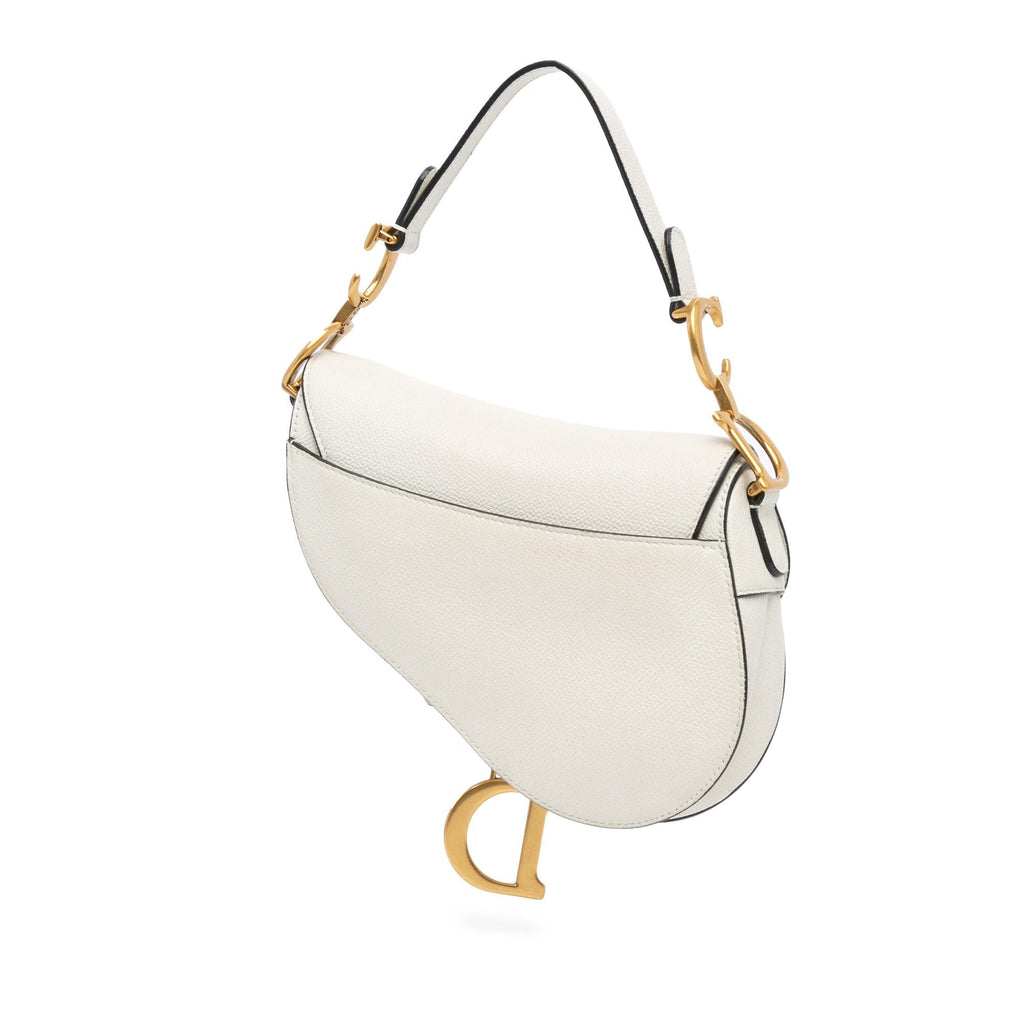 Dior Mini Grained Calfskin Saddle Bag