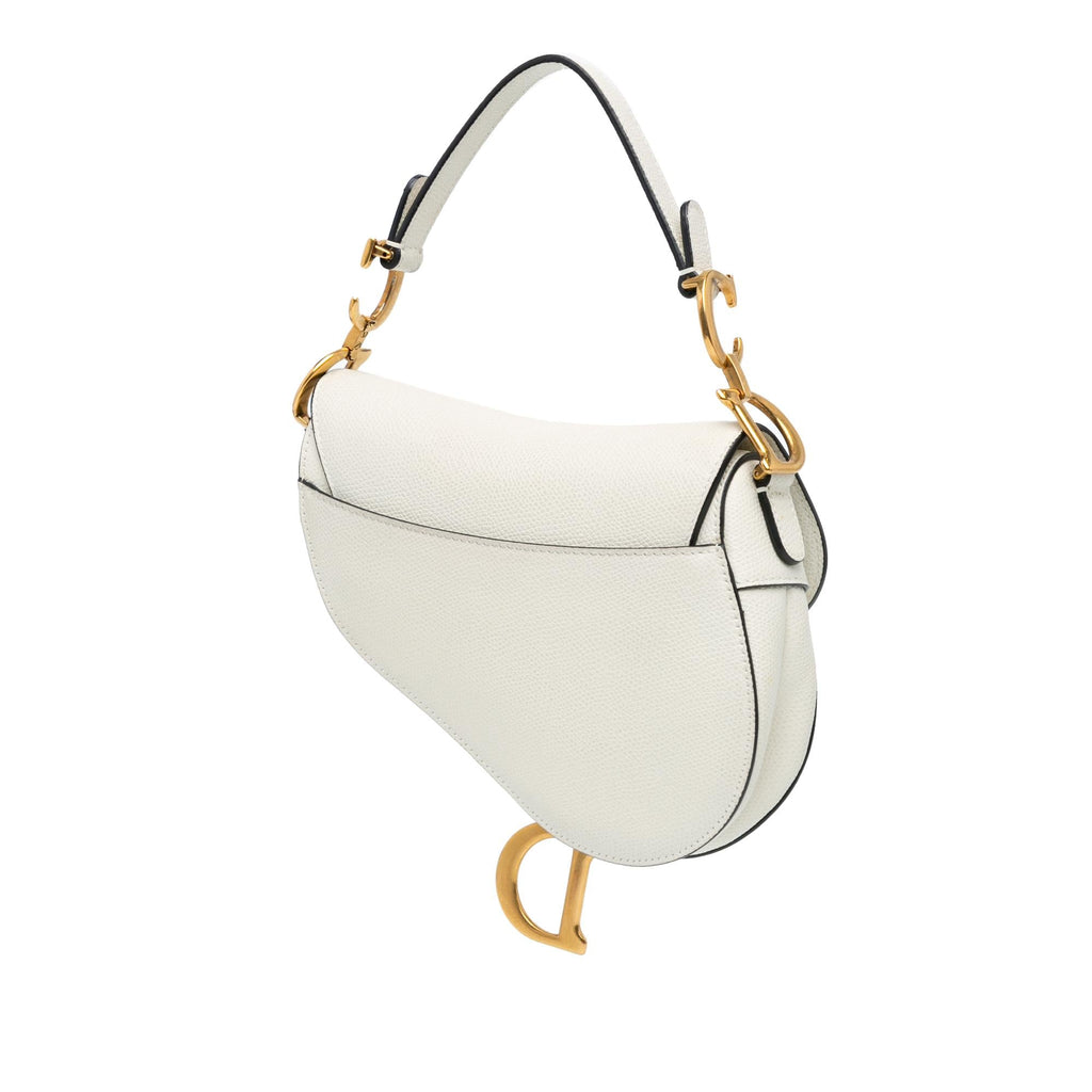 Dior Mini Grained Calfskin Saddle Bag