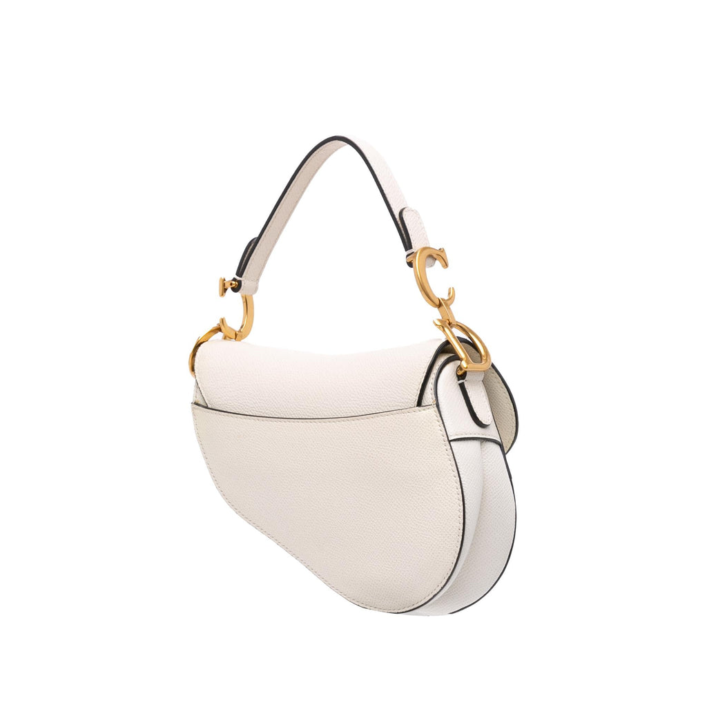 Dior Mini Grained Calfskin Saddle Bag