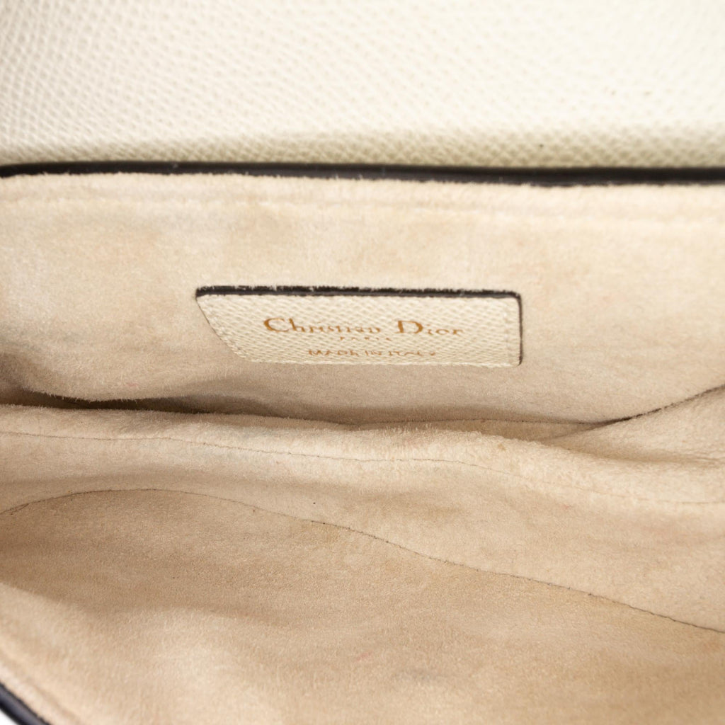 Dior Mini Grained Calfskin Saddle Bag